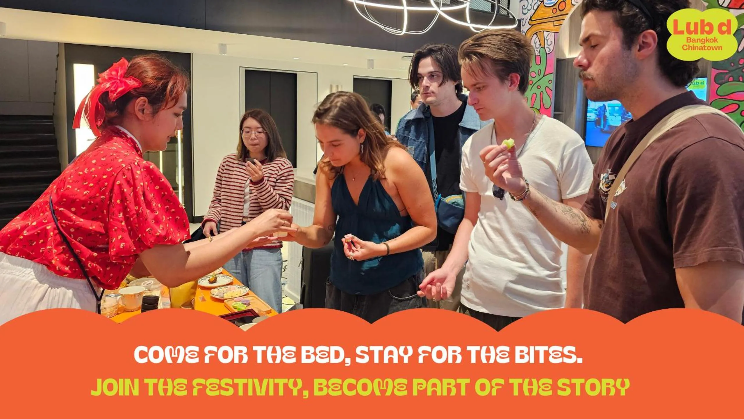 Activities in Lub d Bangkok Chinatown - Steps from Sam Yod MRT Station