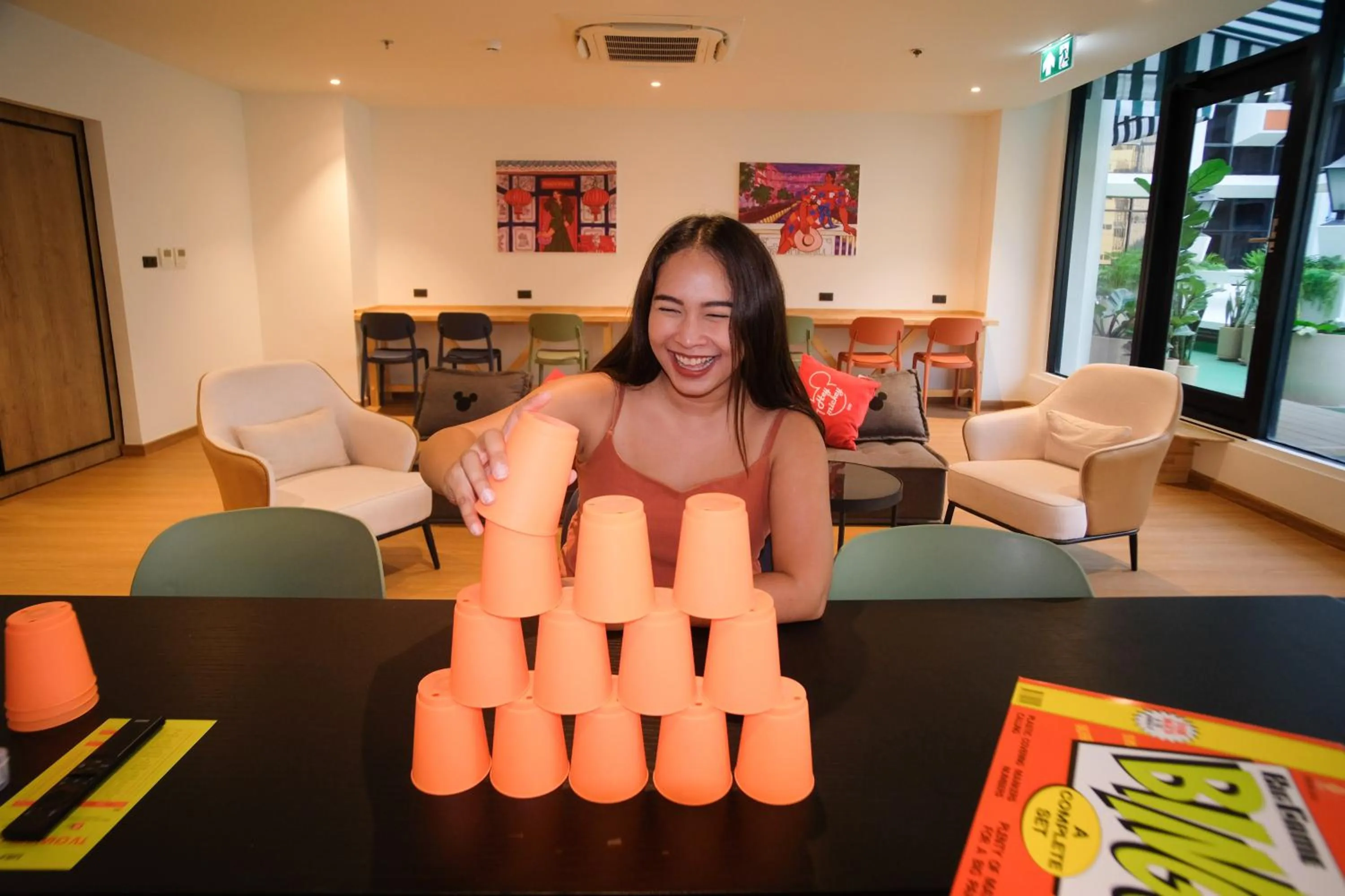 Lobby or reception in Lub d Bangkok Chinatown - Steps from Sam Yod MRT Station