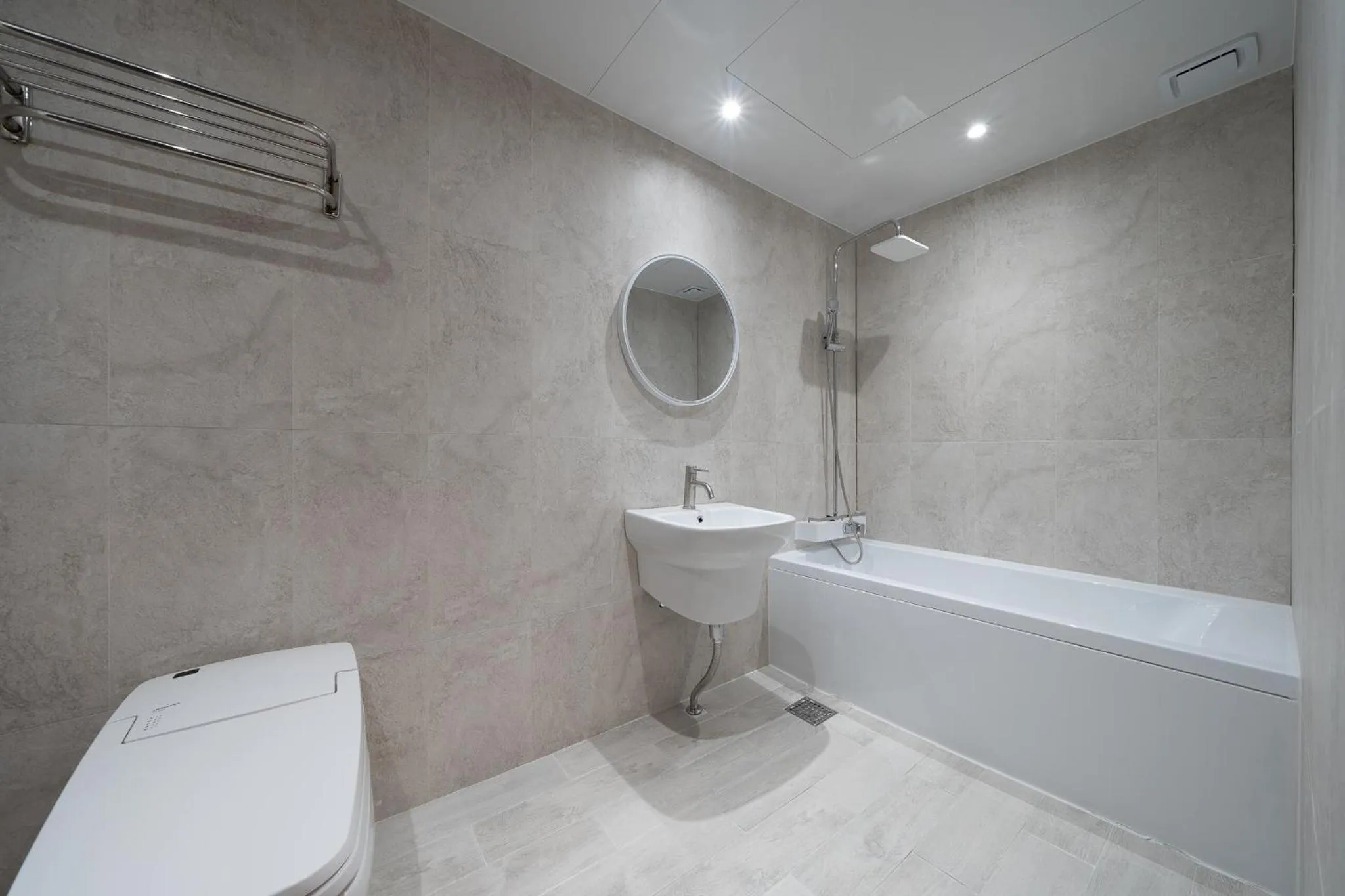 Shower in Gapyeong hotel GRAZIE