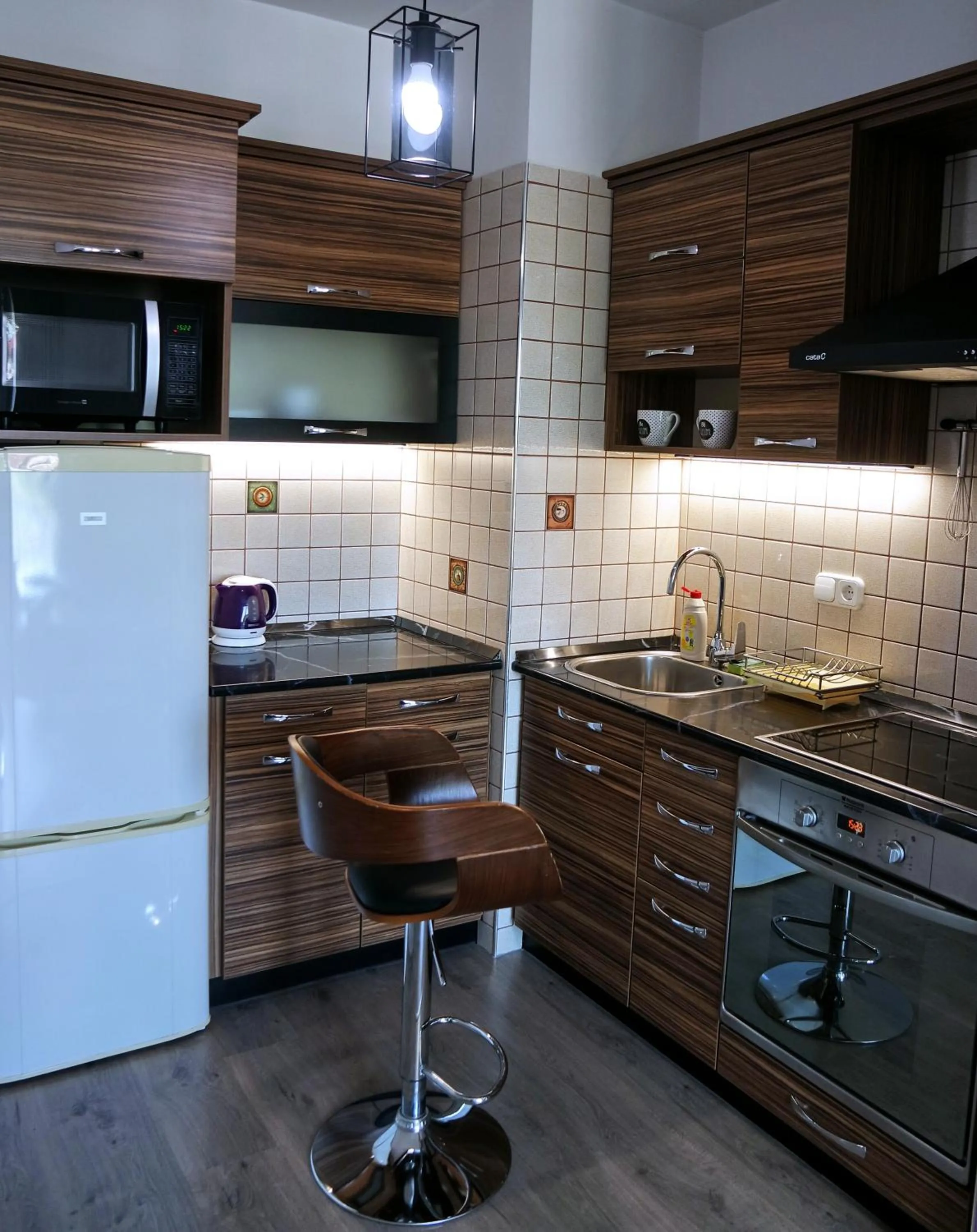 kitchen in Nidius Apartment