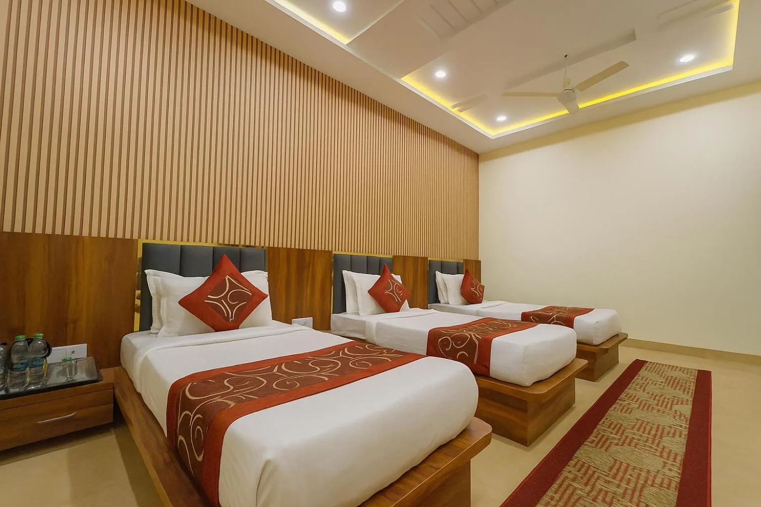 Bed in Hotel Jyotirlinga- One Way Drop to Mahakal Temple