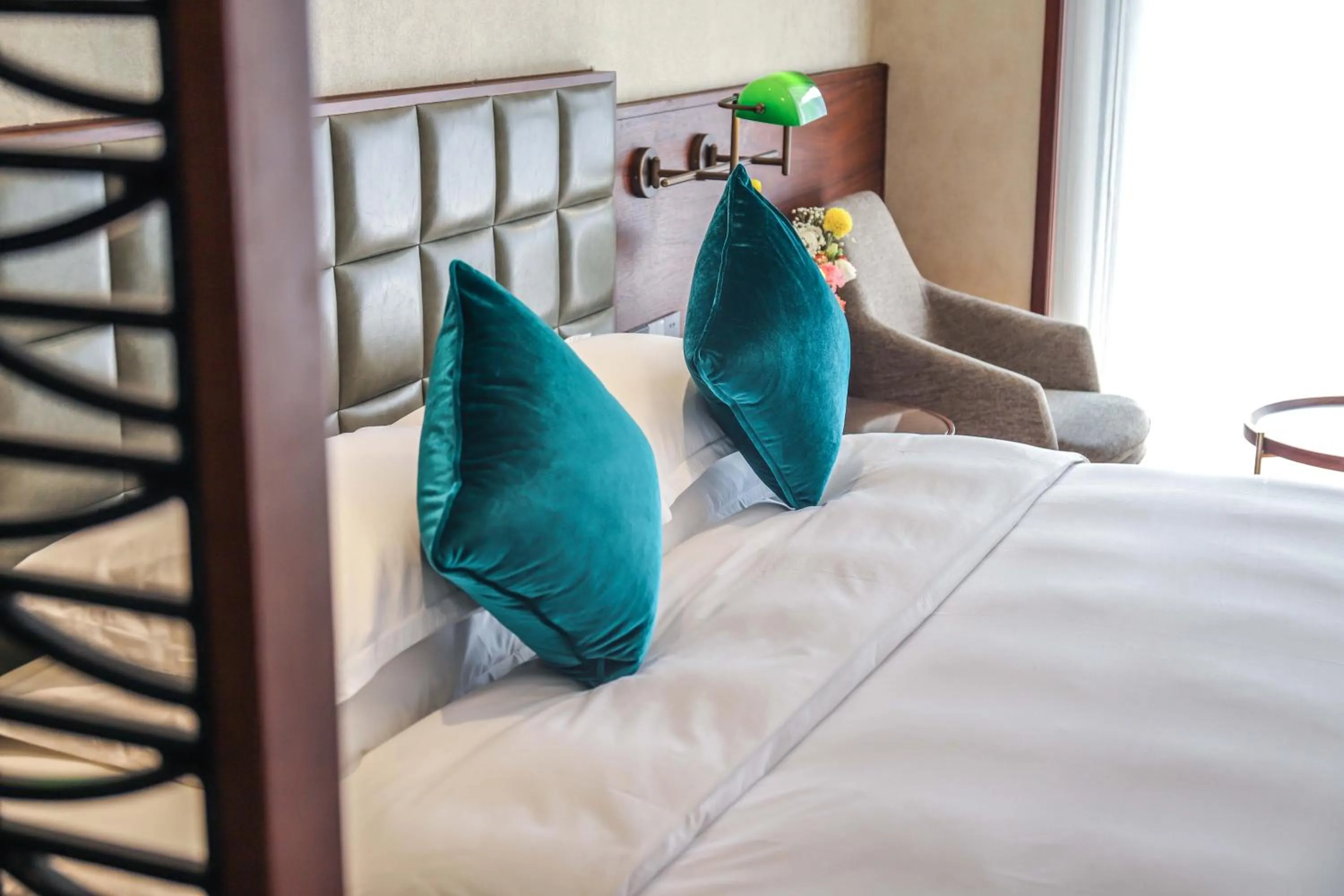 Bed in SSAW Garden Hotel Ningbo Xikou