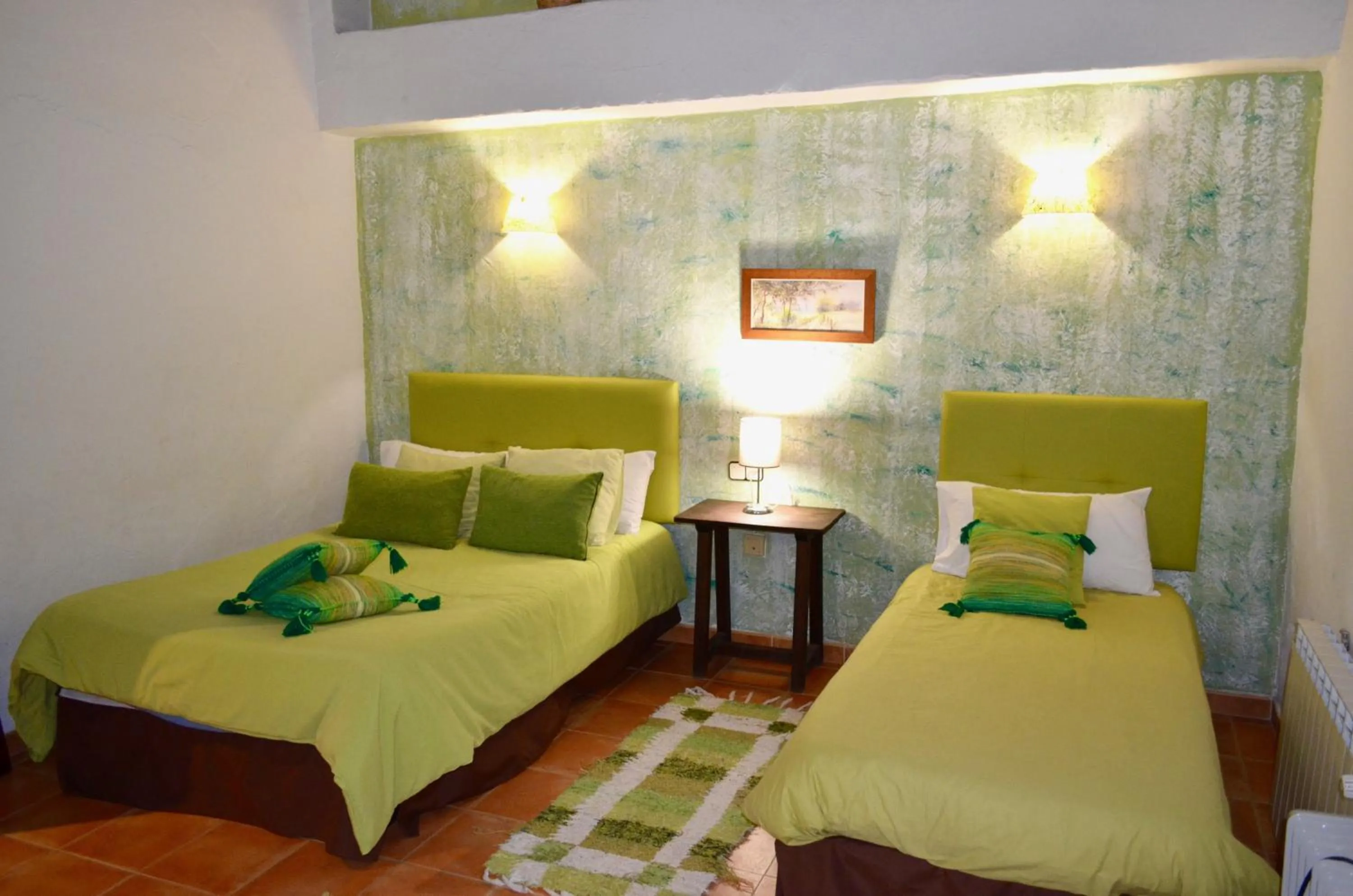 Bed in Hotel Restaurante Bandolero