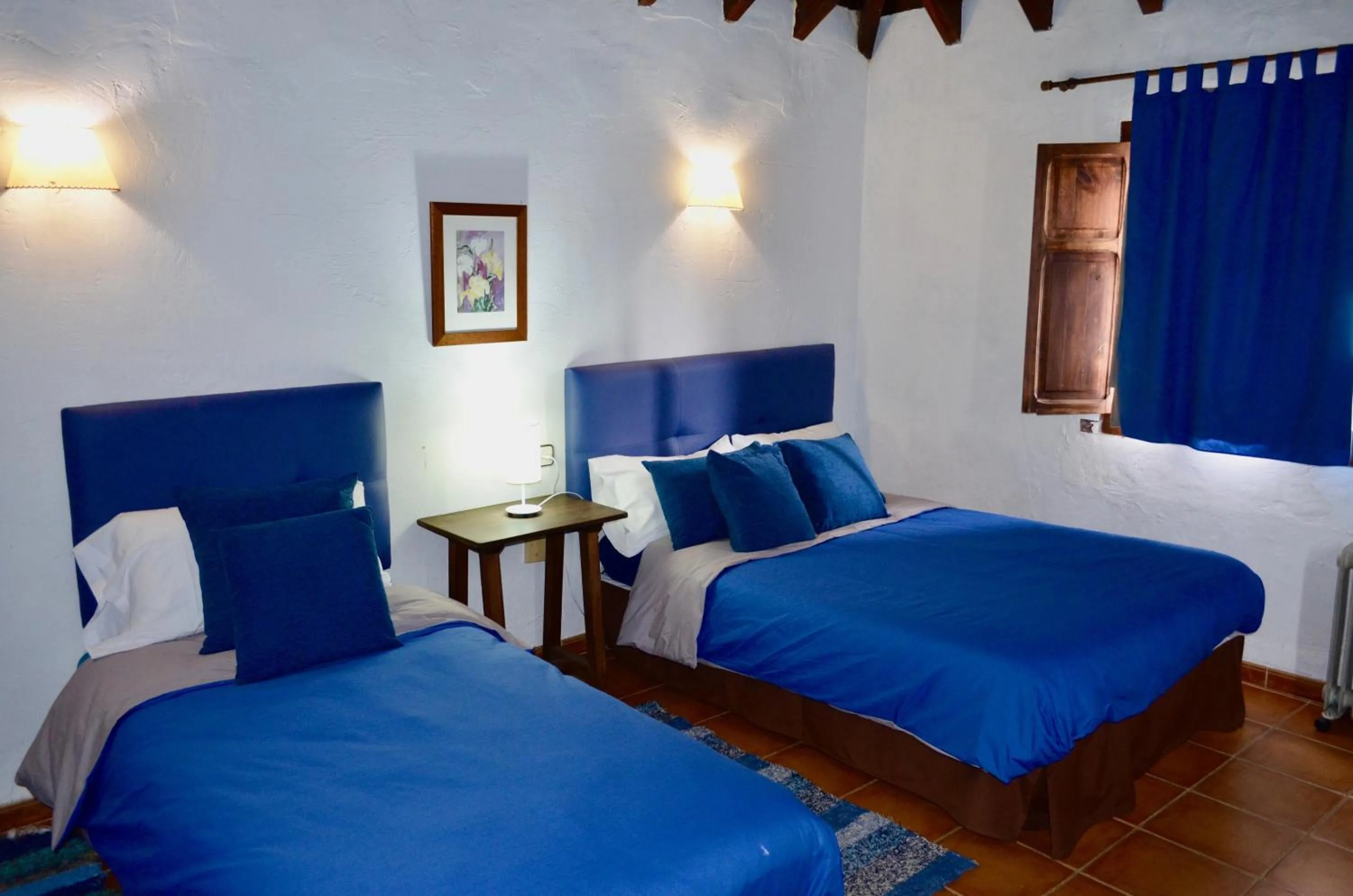 Bed in Hotel Restaurante Bandolero