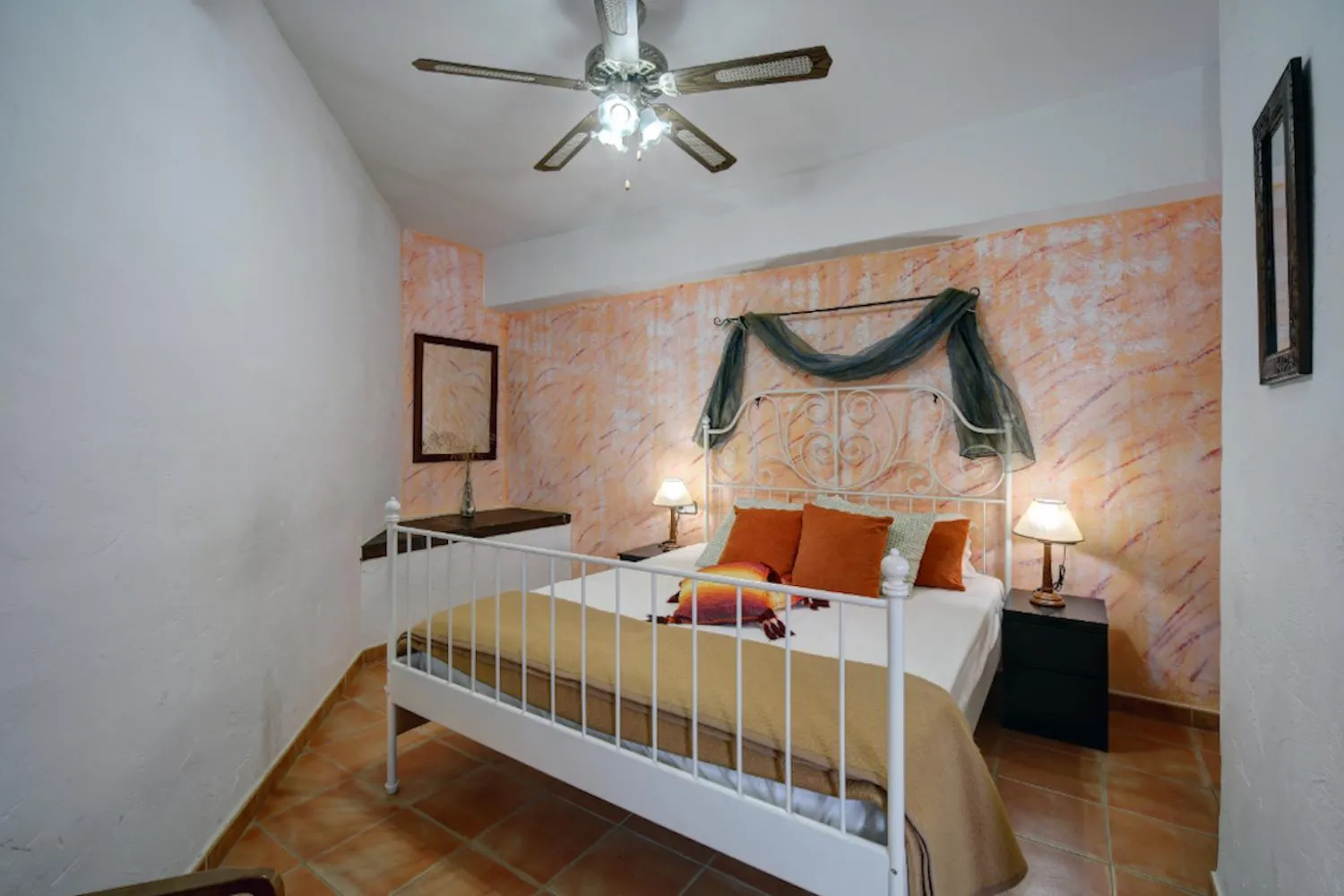 Bed in Hotel Restaurante Bandolero