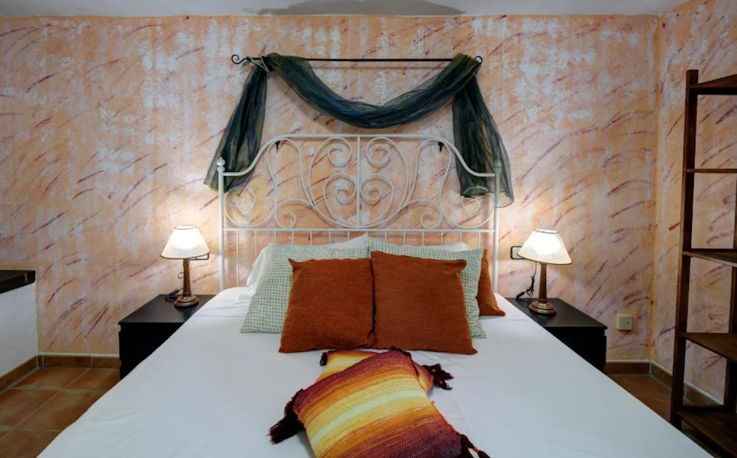 Bed in Hotel Restaurante Bandolero