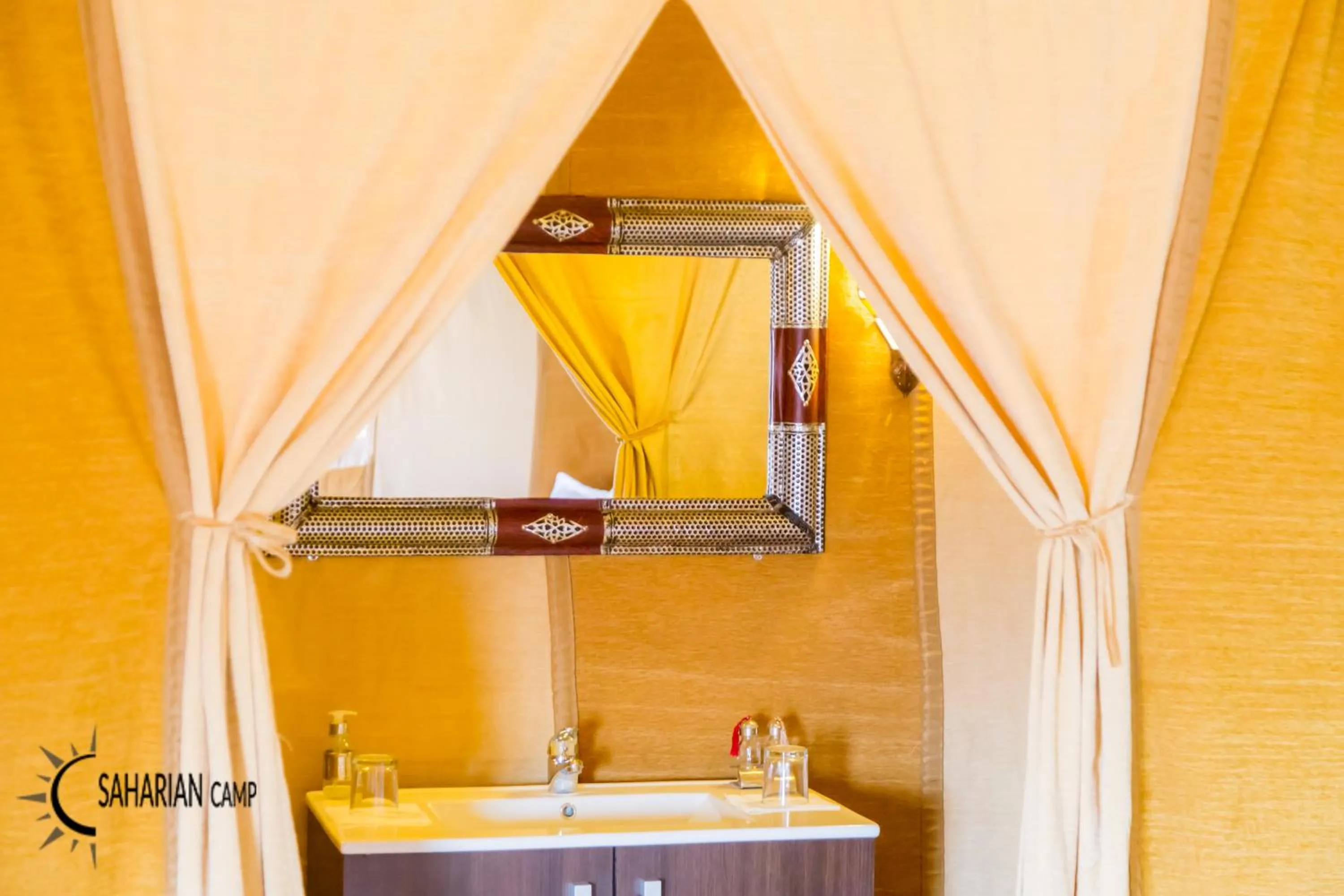 Bathroom in Merzouga Luxury Camp