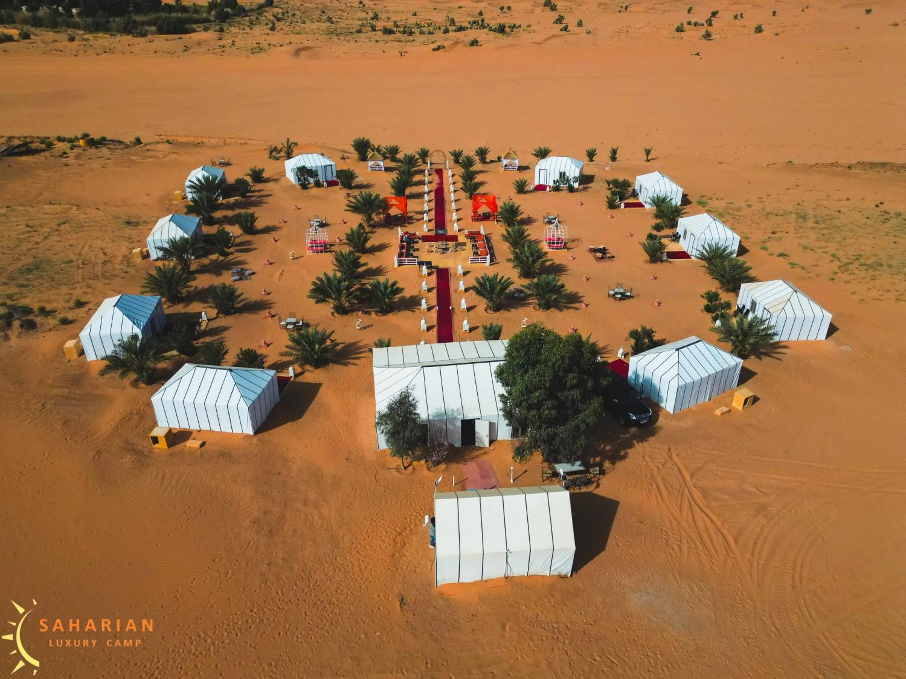Property building in Merzouga Luxury Camp