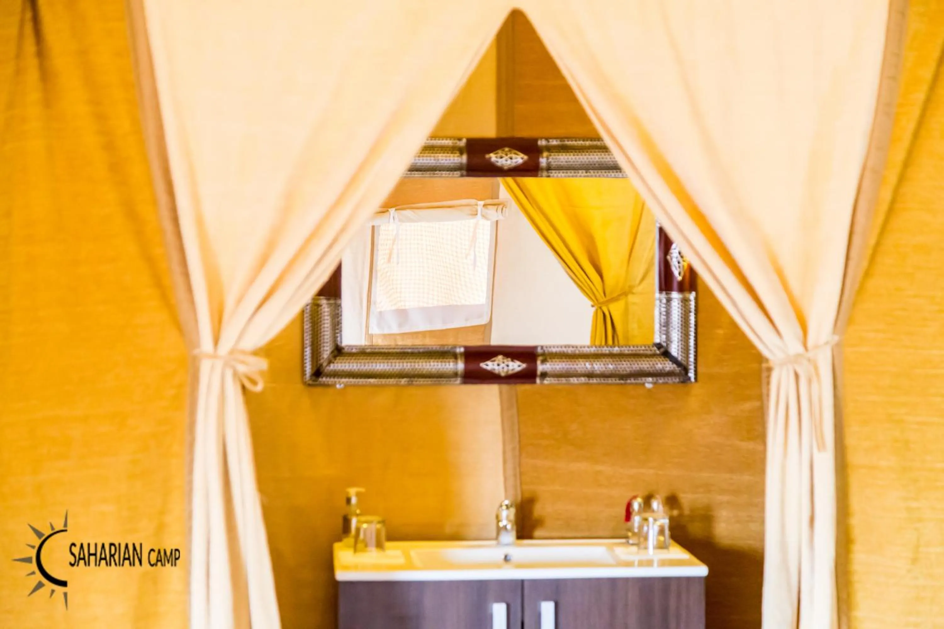 Shower in Merzouga Luxury Camp