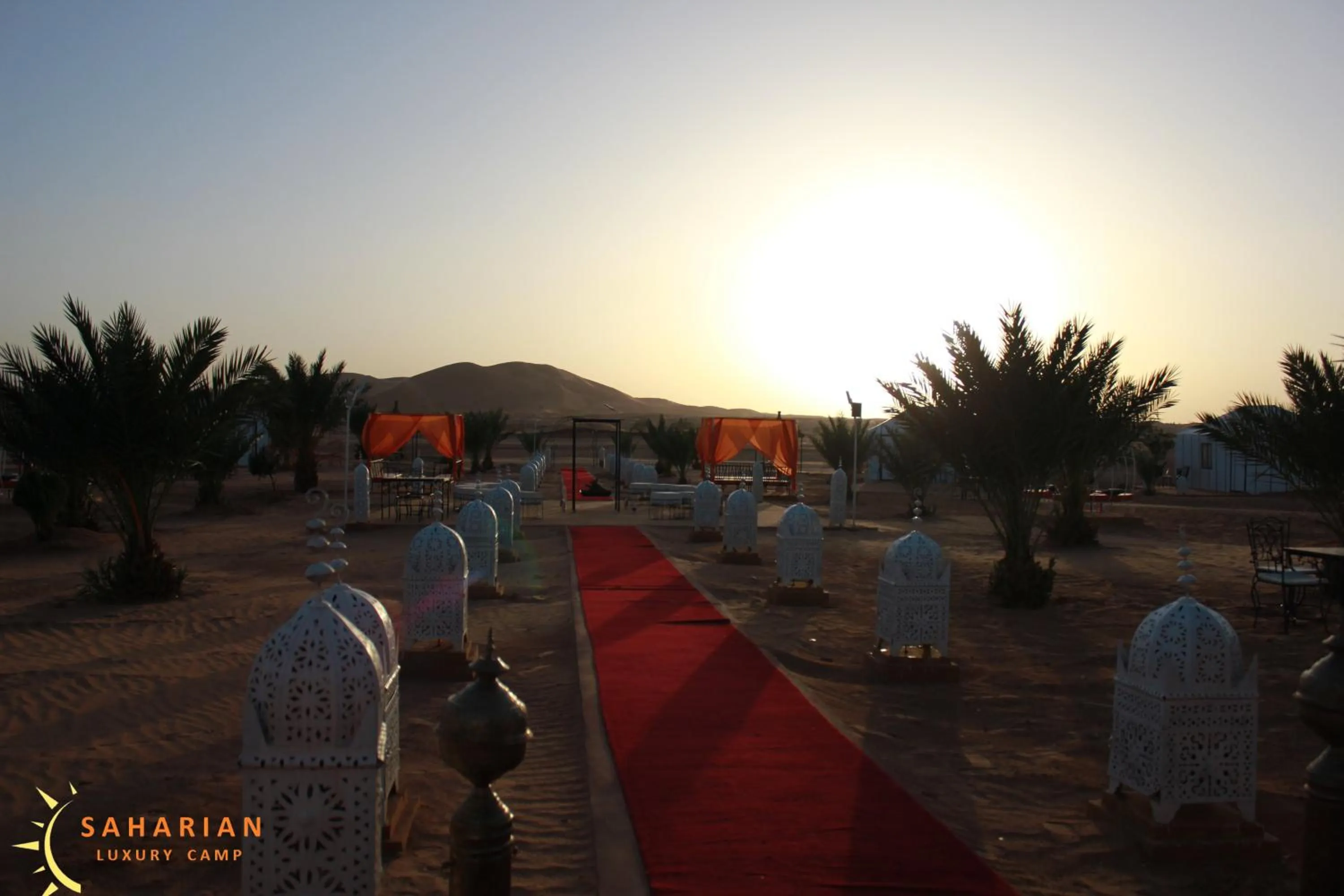 Property building in Merzouga Luxury Camp