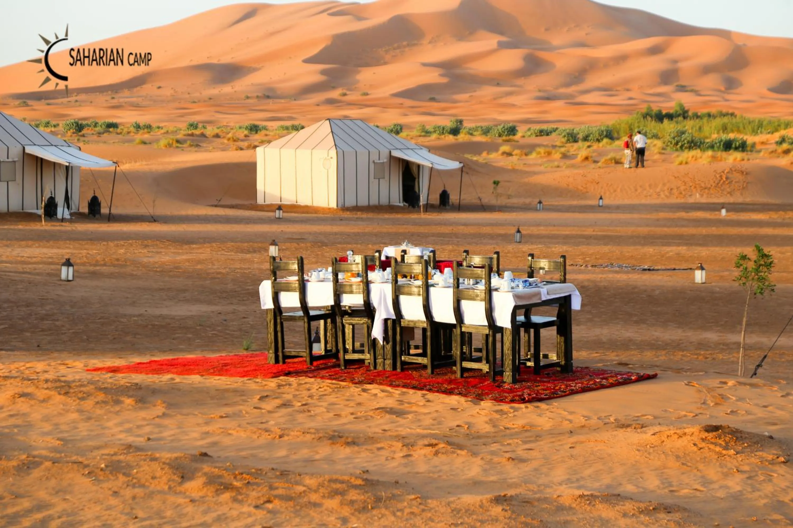 Buffet breakfast in Merzouga Luxury Camp