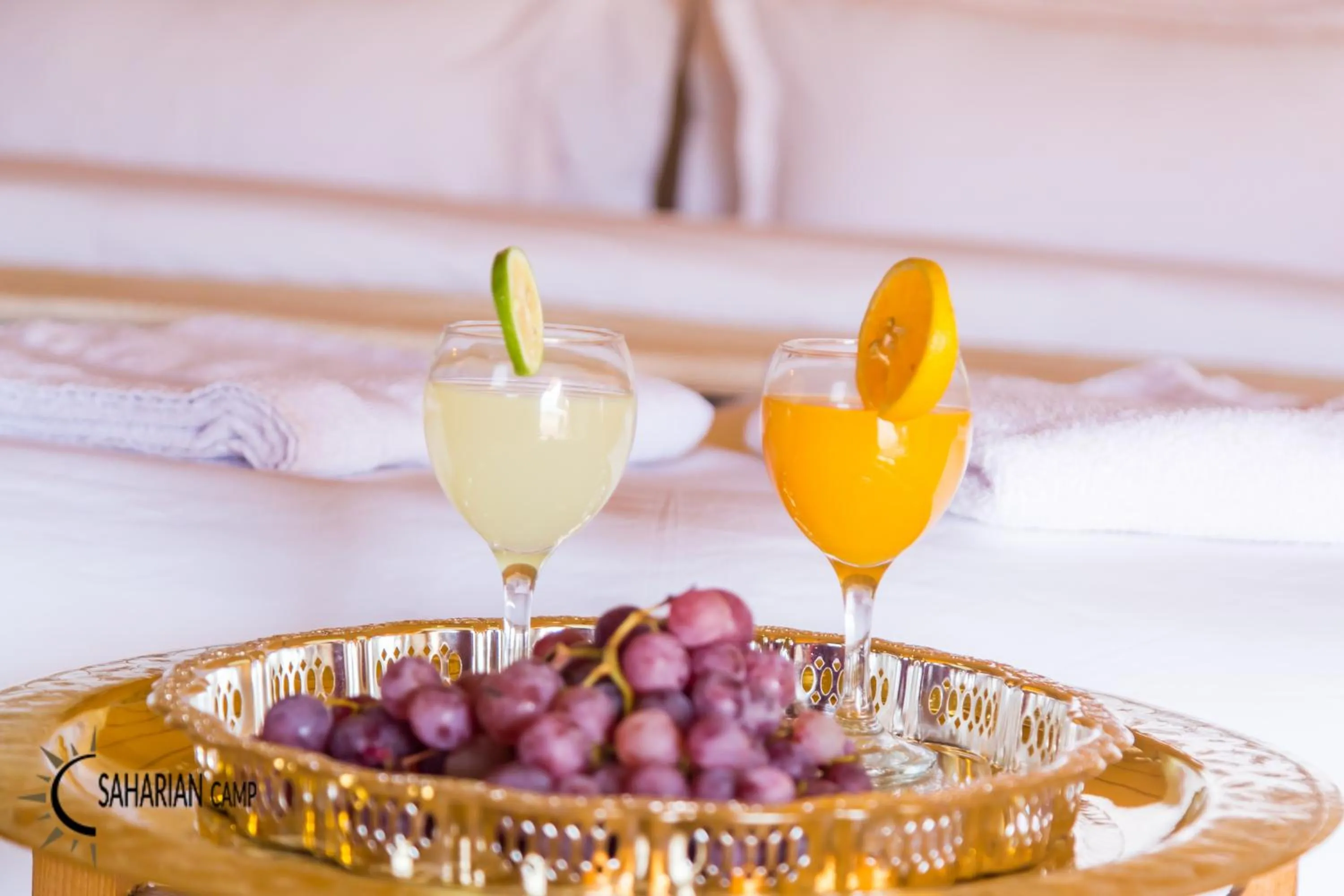 Drinks in Merzouga Luxury Camp