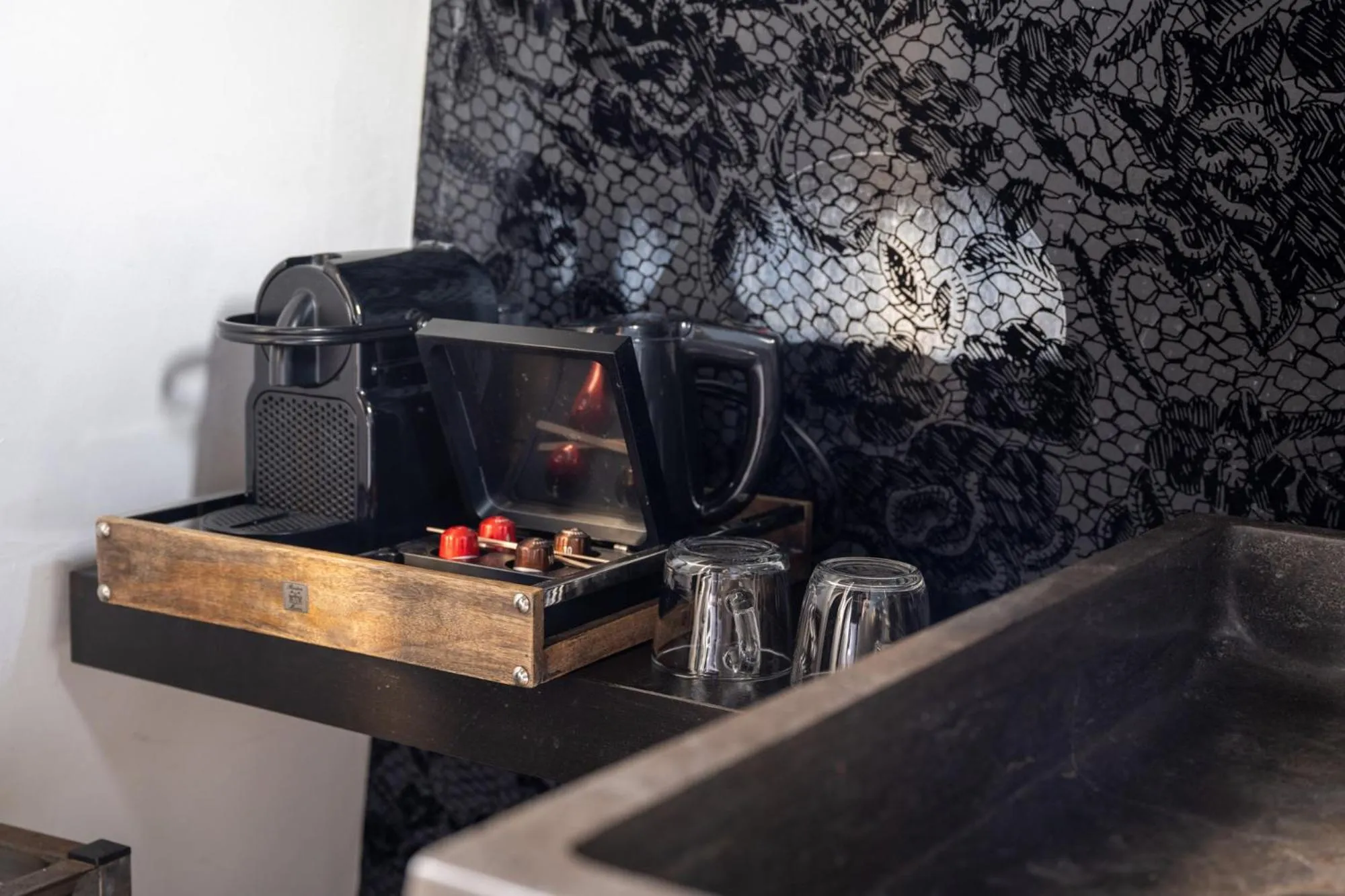 Coffee/tea facilities in Boutique Hotel Oosteinde