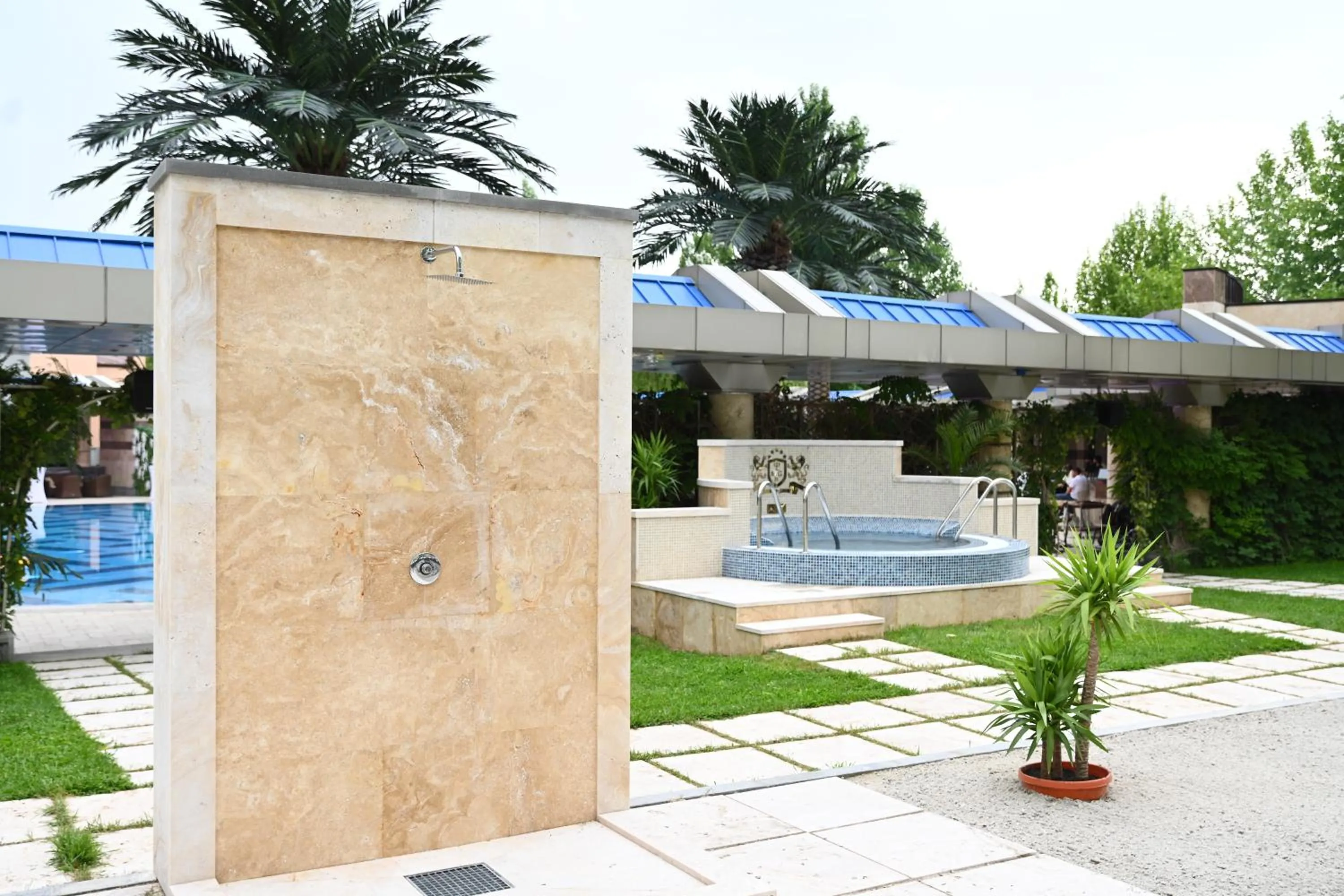 Pool view in Multi Grand Pharaon Hotel