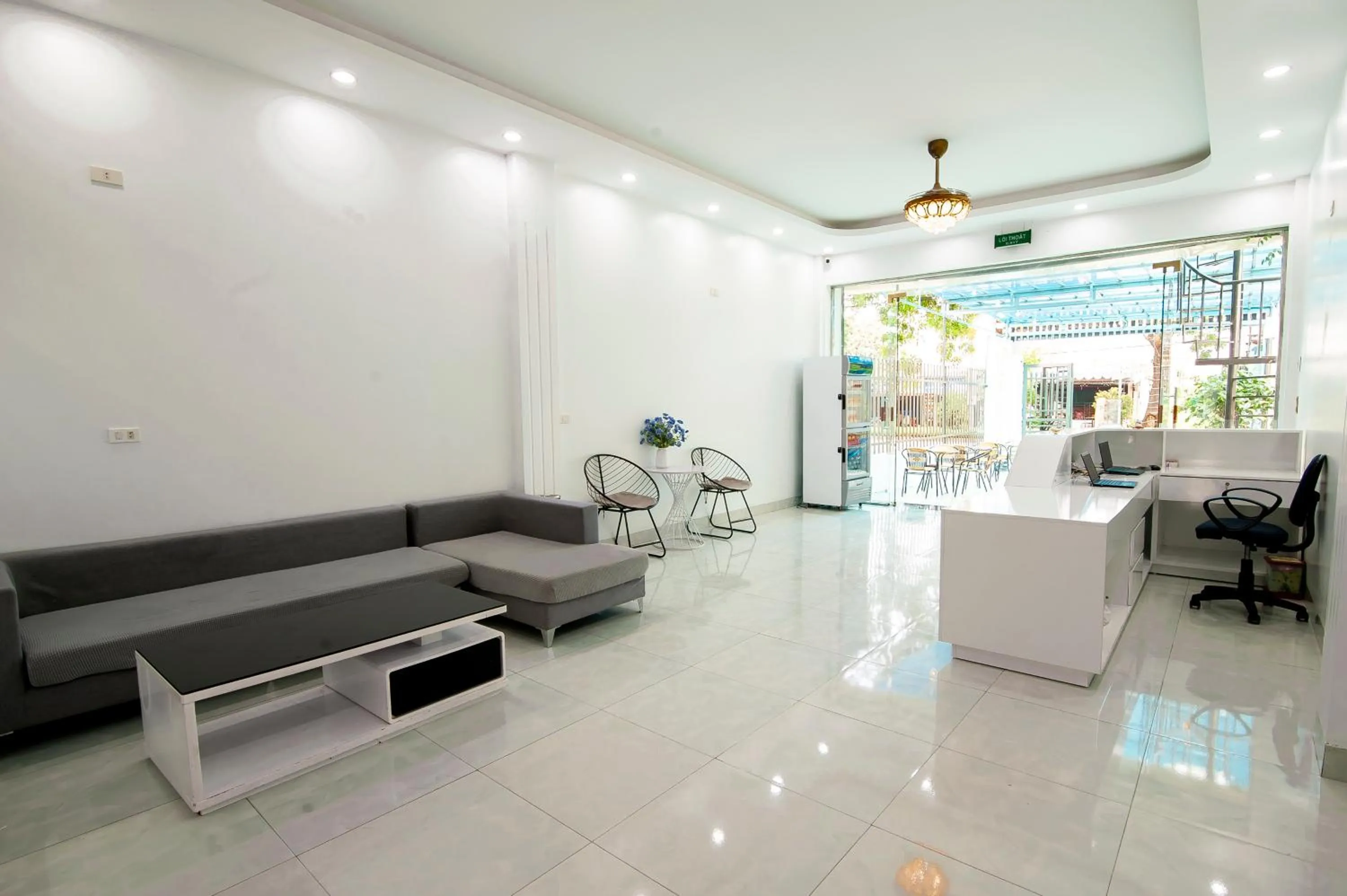 Lobby or reception in Tam Coc Peaceful Hotel