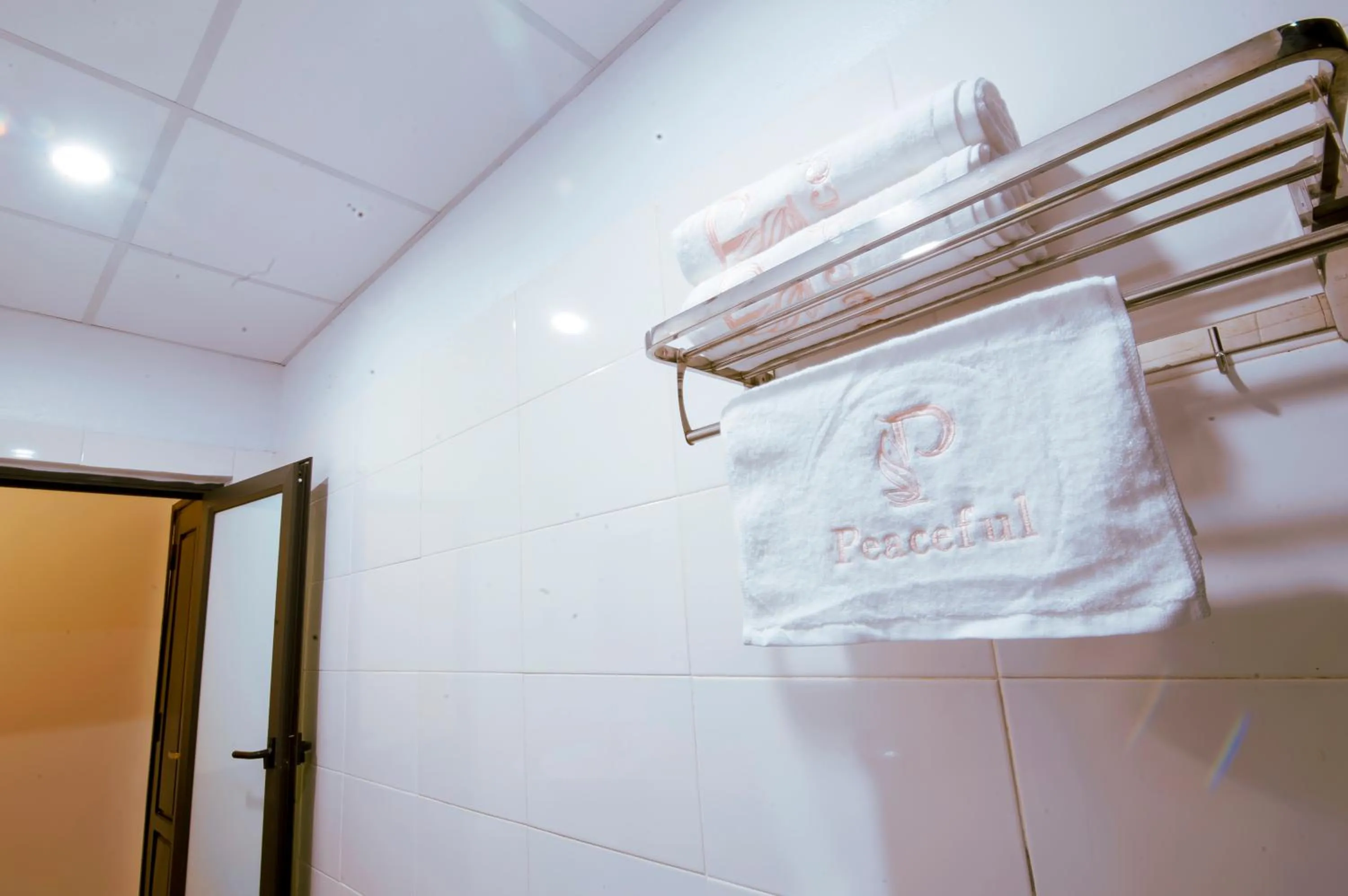 towels in Tam Coc Peaceful Hotel