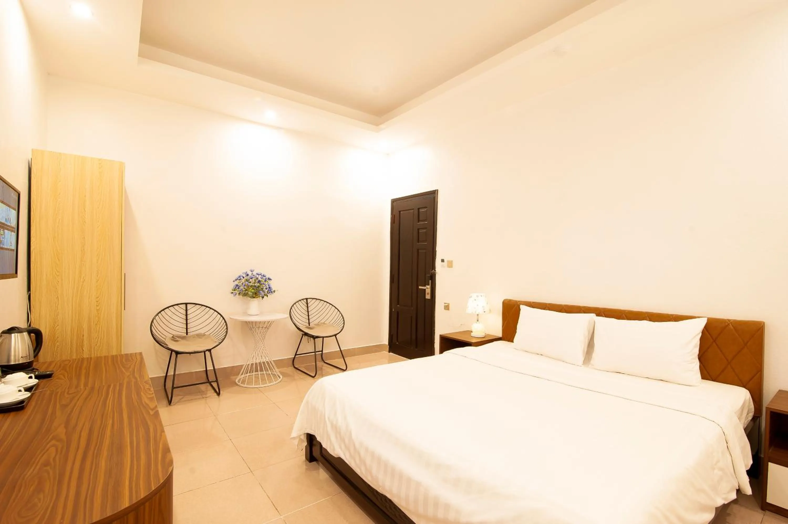 Bed in Tam Coc Peaceful Hotel