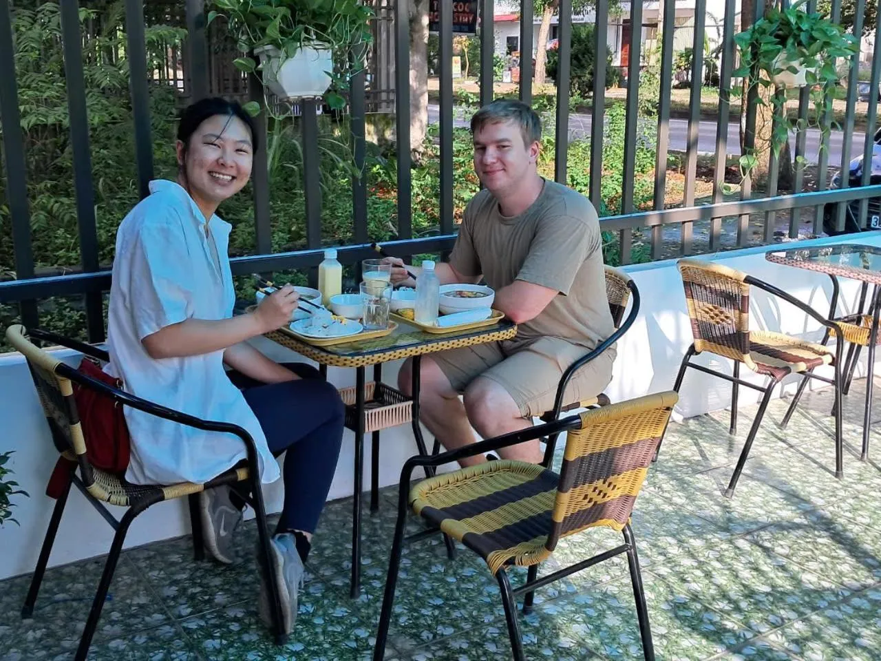 Garden in Tam Coc Peaceful Hotel
