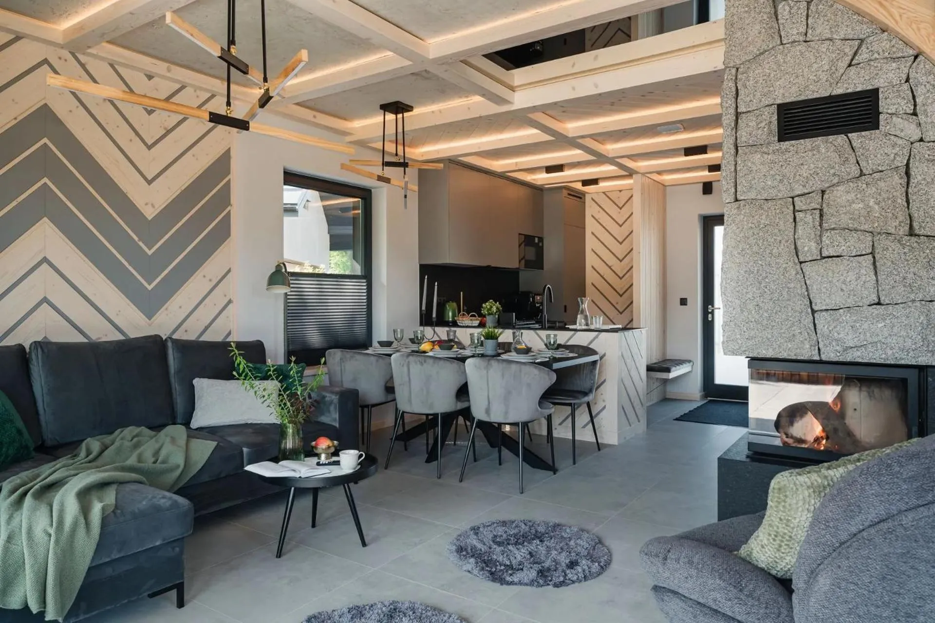 Kitchen or kitchenette in Osada Maruszyna