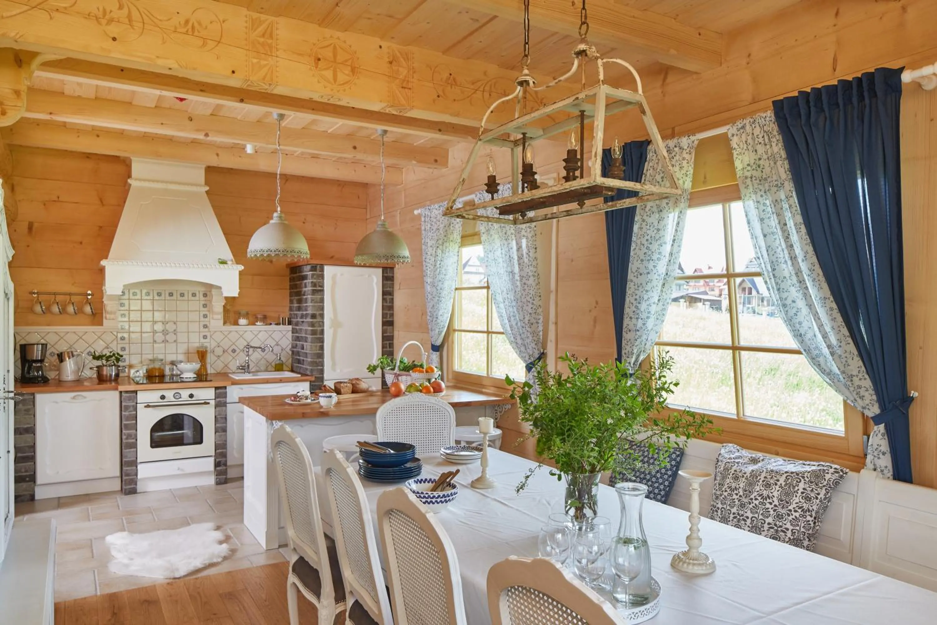 Kitchen or kitchenette in Osada Maruszyna