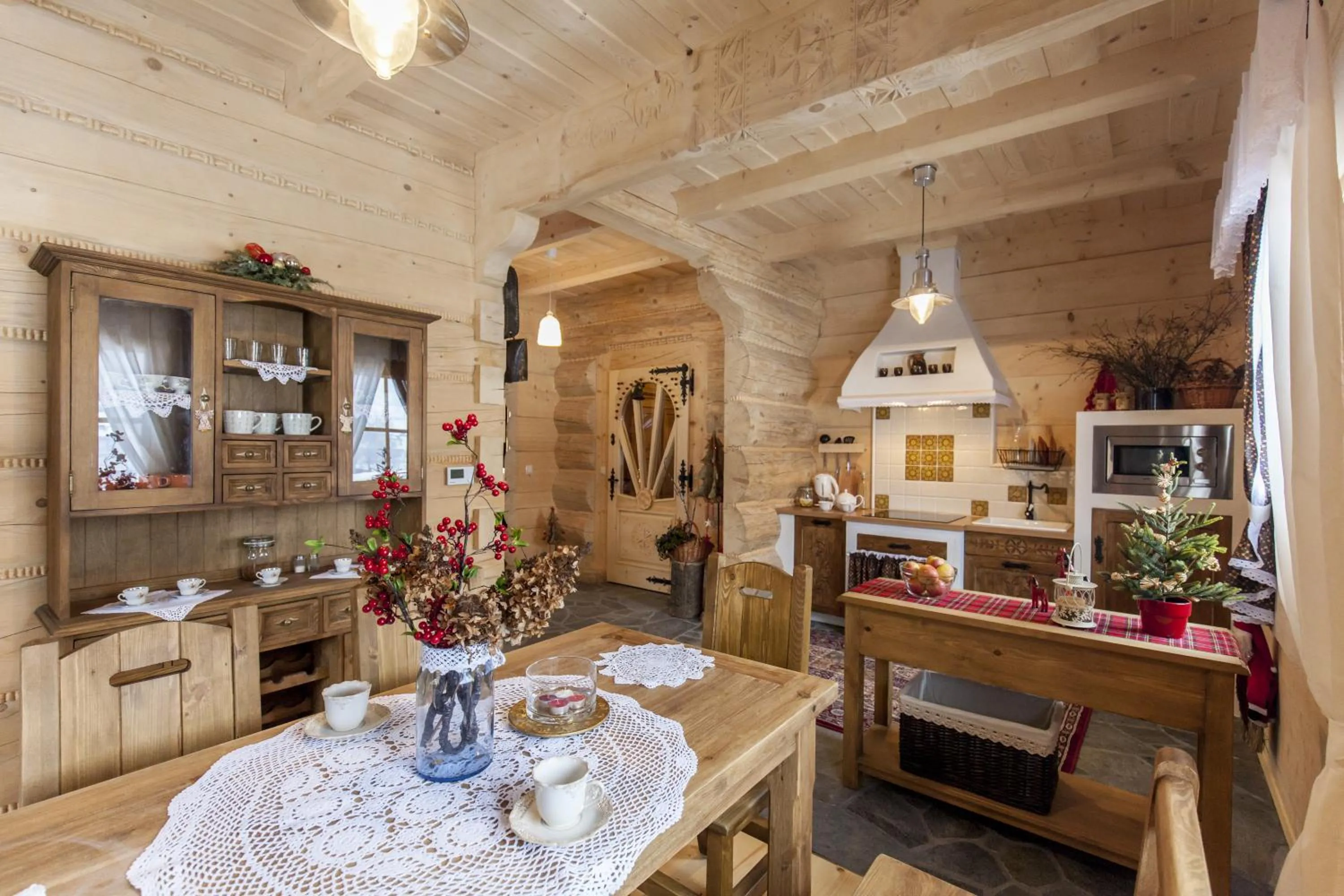 Kitchen or kitchenette in Osada Maruszyna