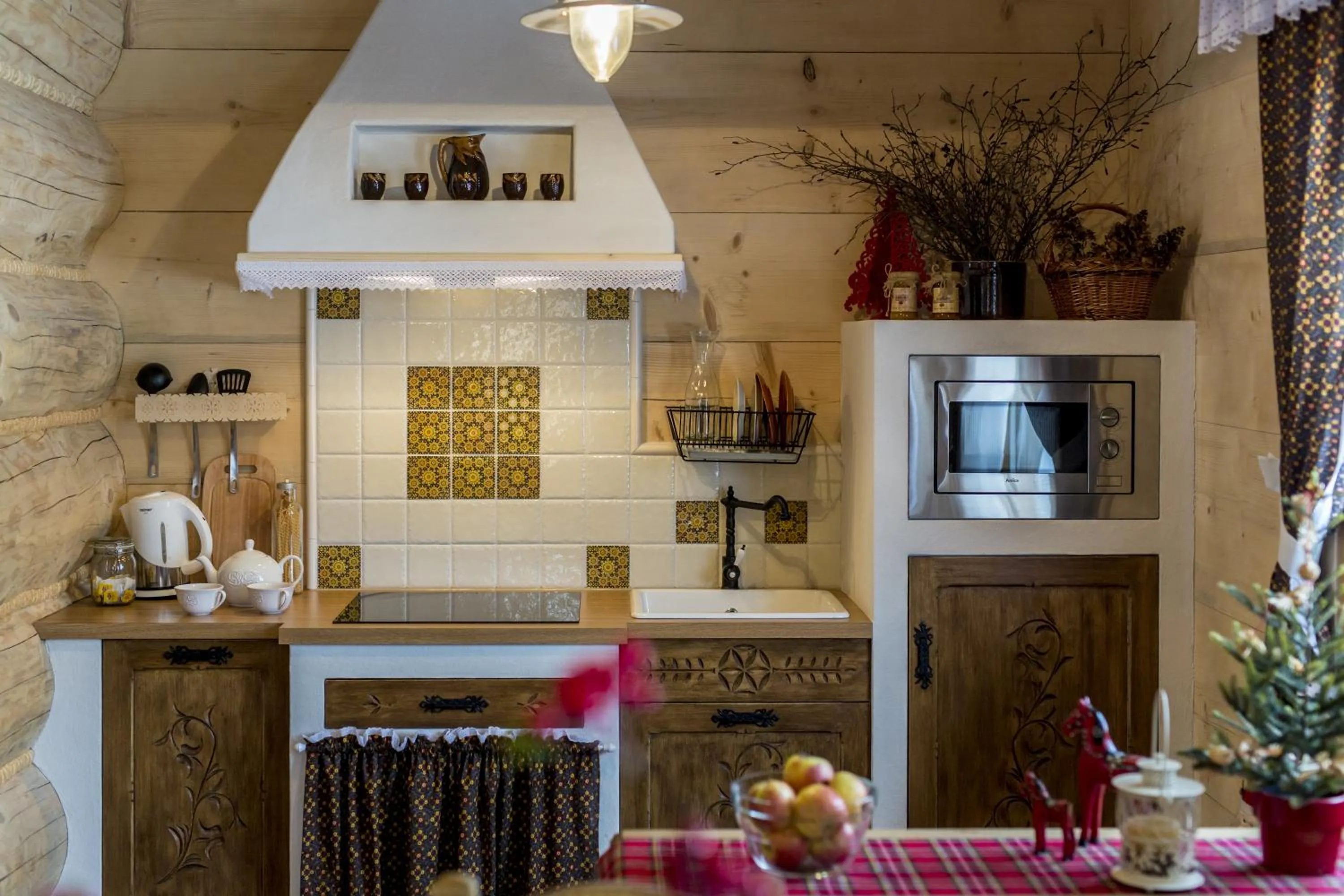 Kitchen or kitchenette in Osada Maruszyna