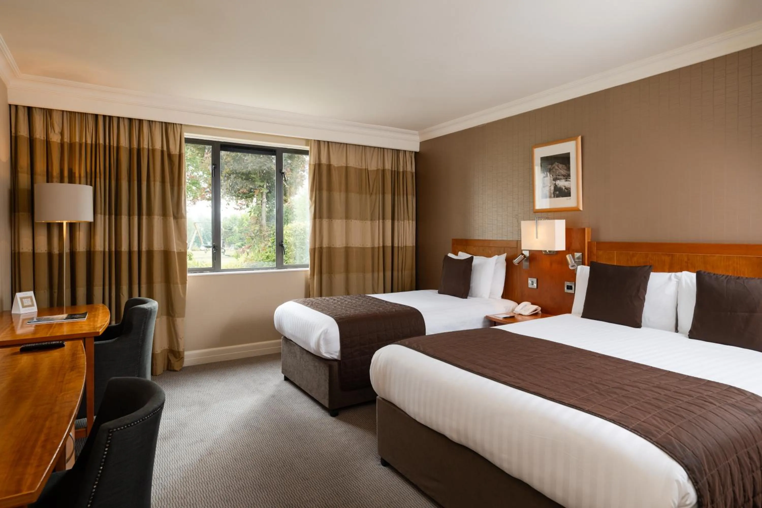 Bed in Roe Valley Resort