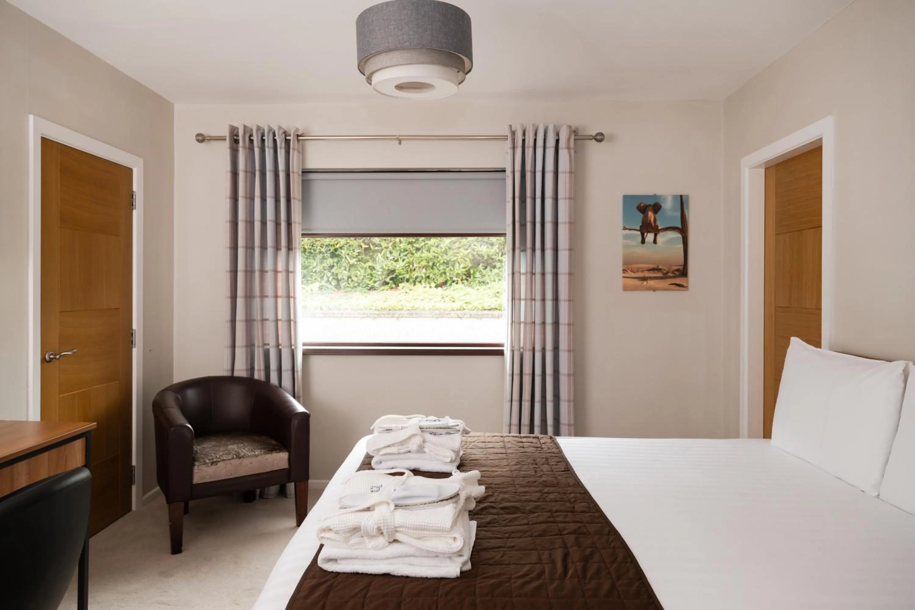 Bed in Roe Valley Resort