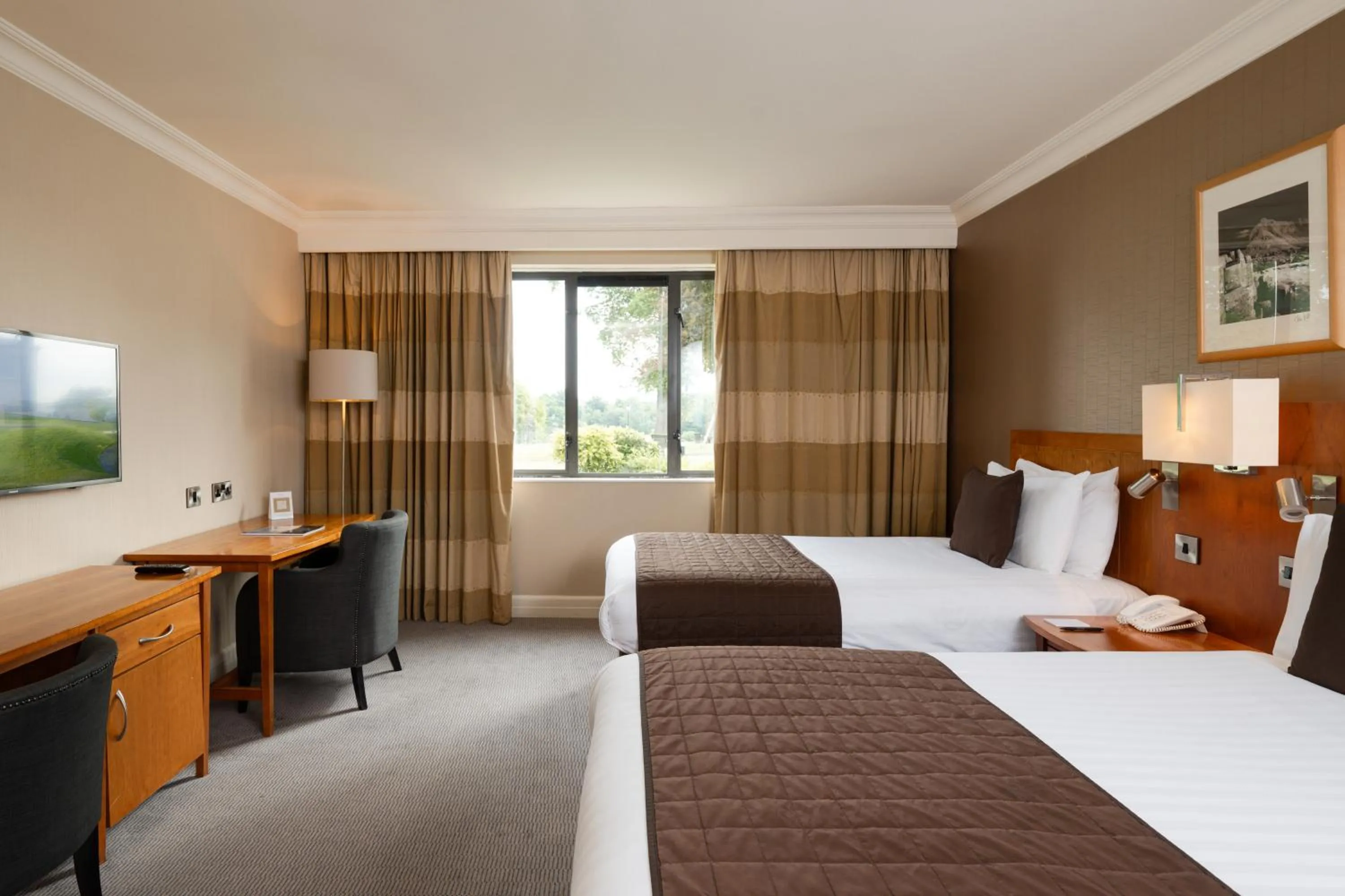 Bed in Roe Valley Resort