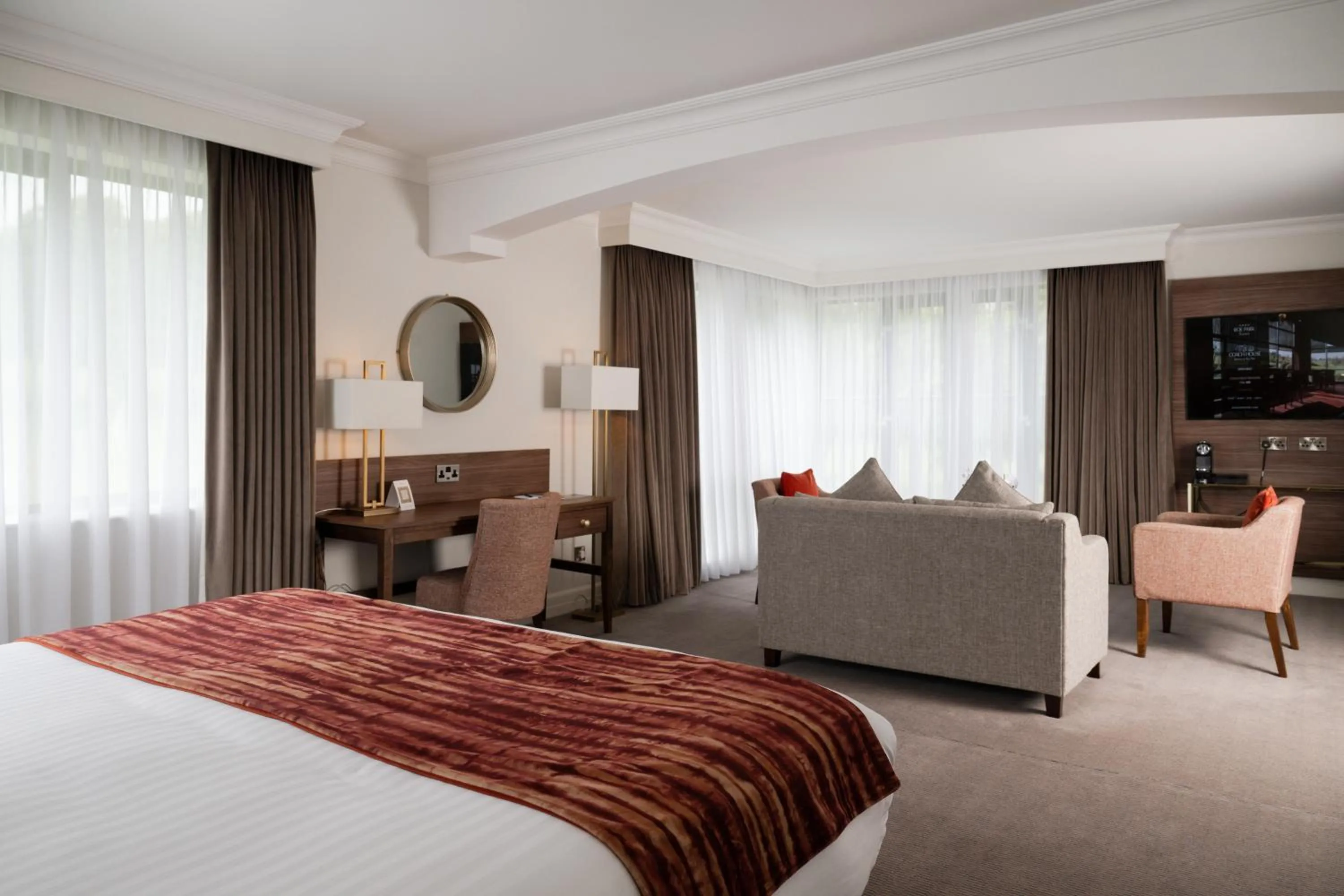 Bed in Roe Valley Resort