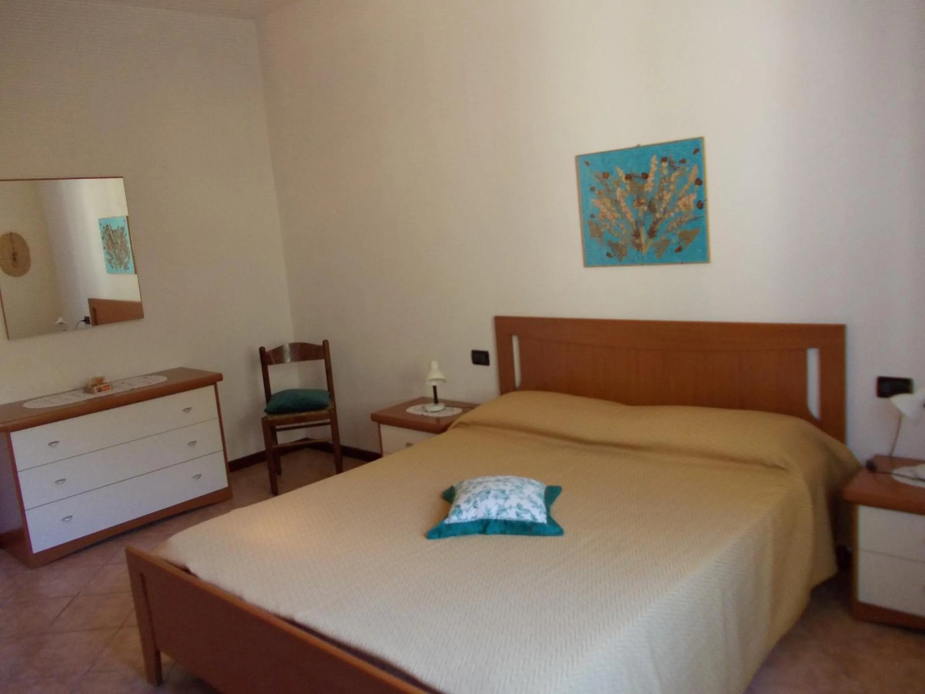 Bed in Villa Venturelli