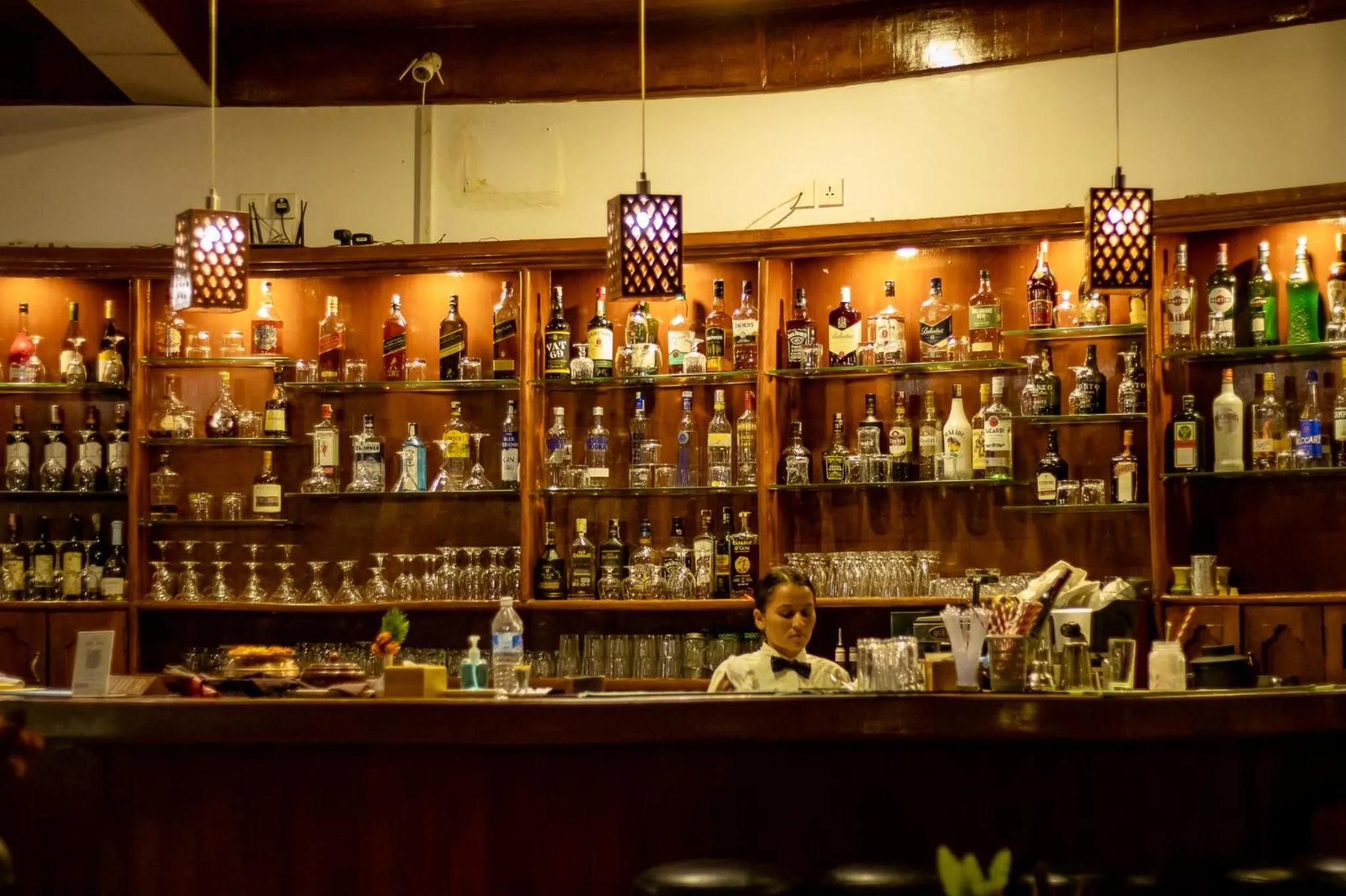 Lounge or bar in Rupakot Resort