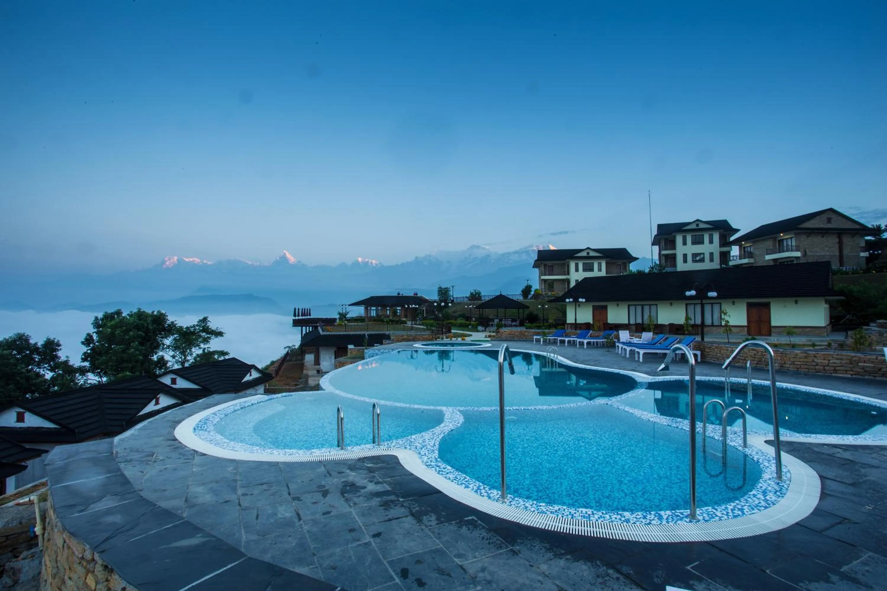 Property building in Rupakot Resort