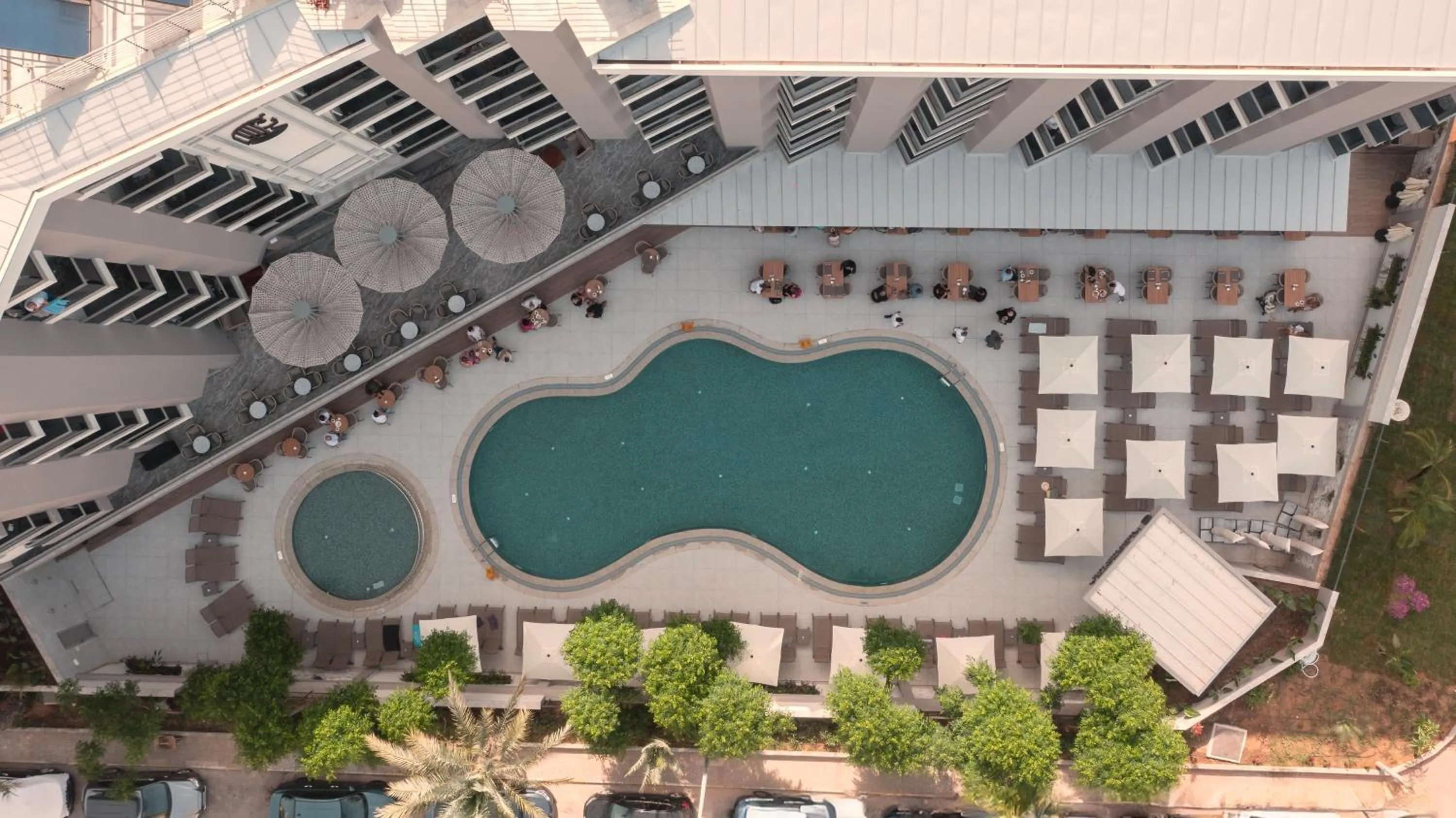 Property building in Kleopatra Dreams Beach Hotel