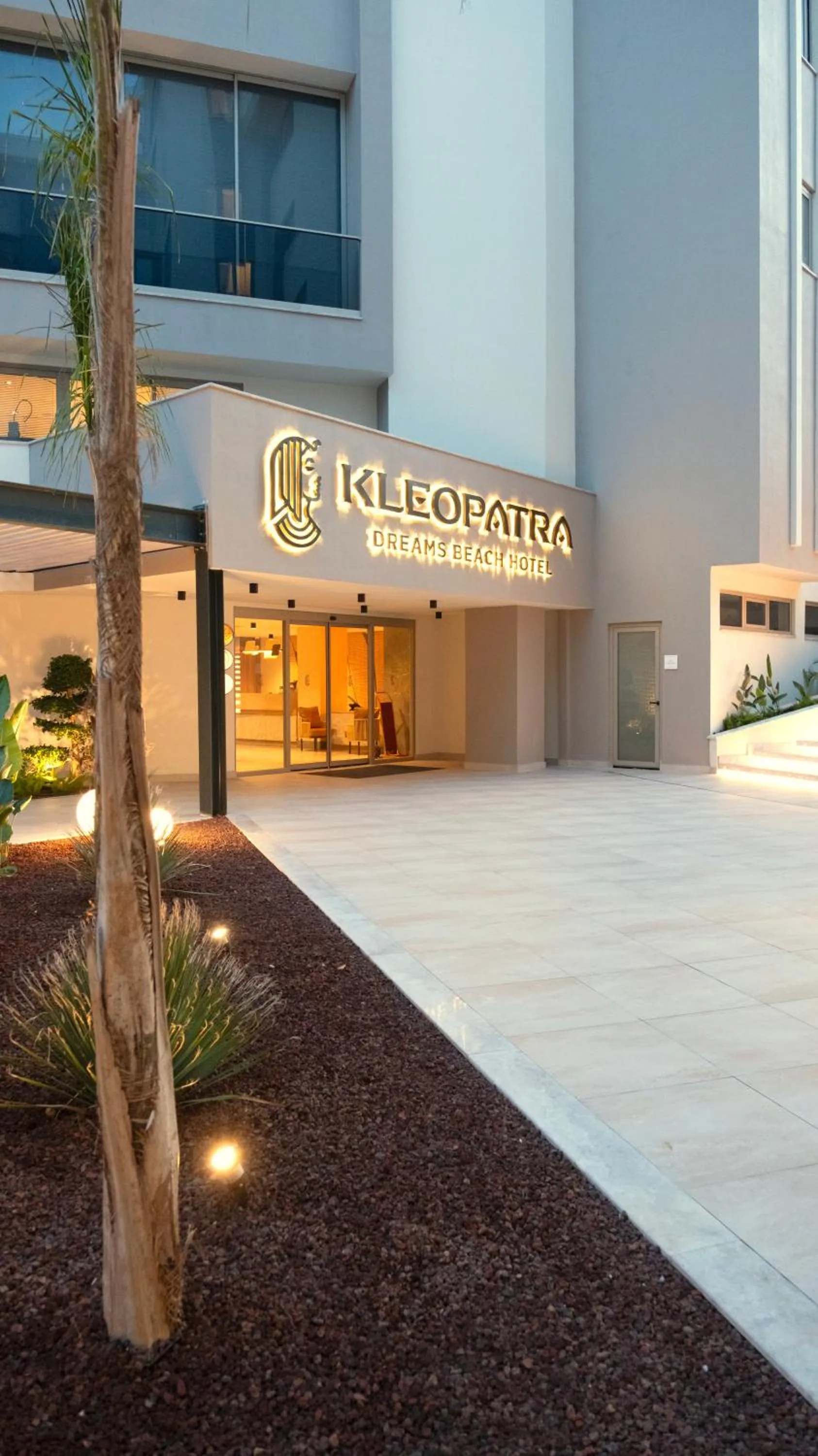 Property building in Kleopatra Dreams Beach Hotel