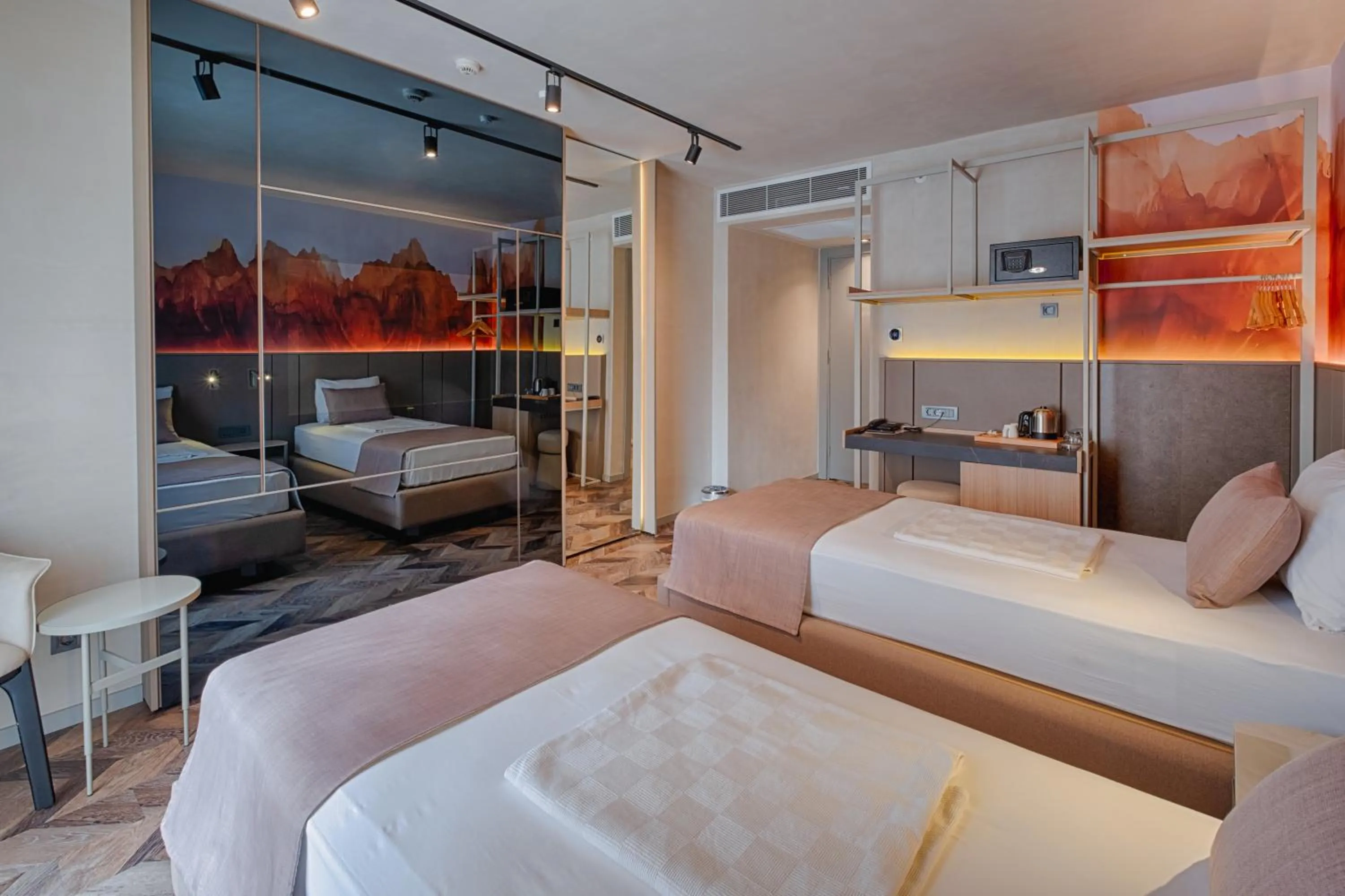 Photo of the whole room, Bed in Kleopatra Dreams Beach Hotel