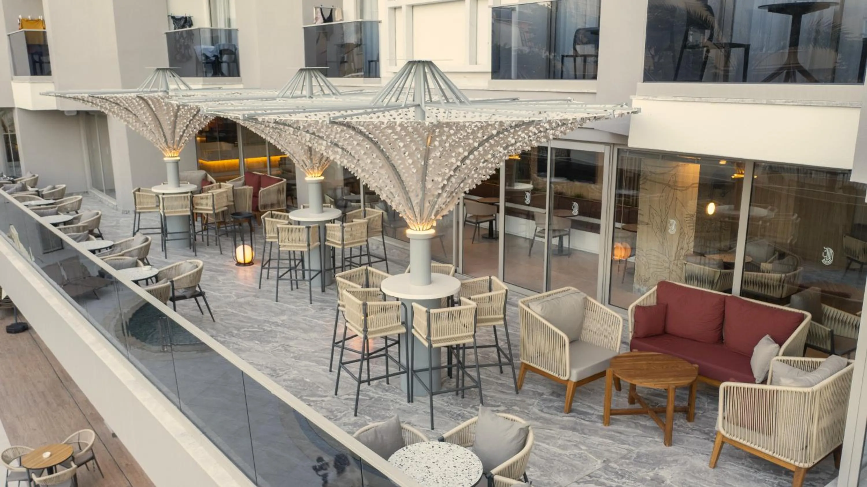 Property building in Kleopatra Dreams Beach Hotel