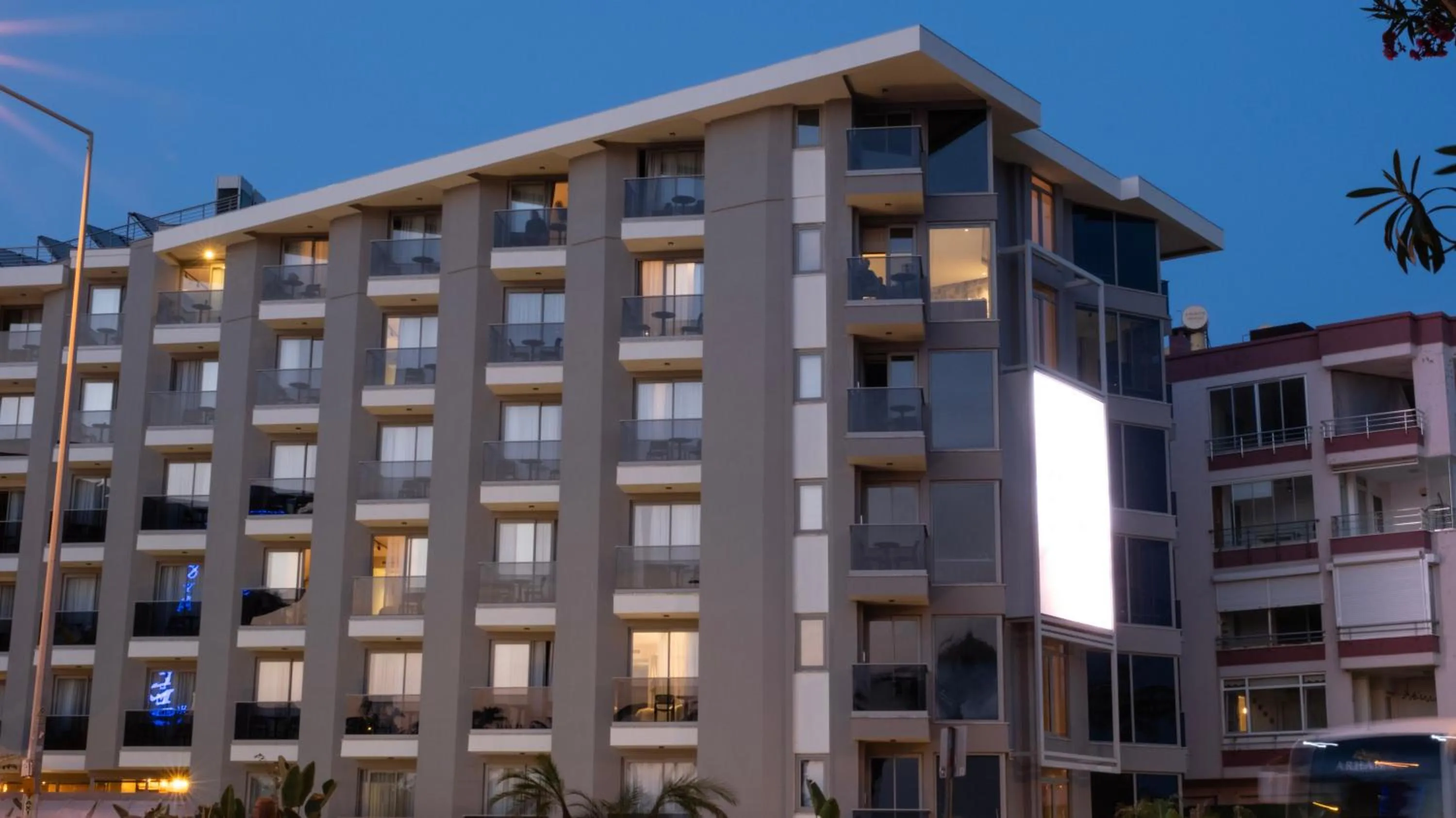 Property building in Kleopatra Dreams Beach Hotel