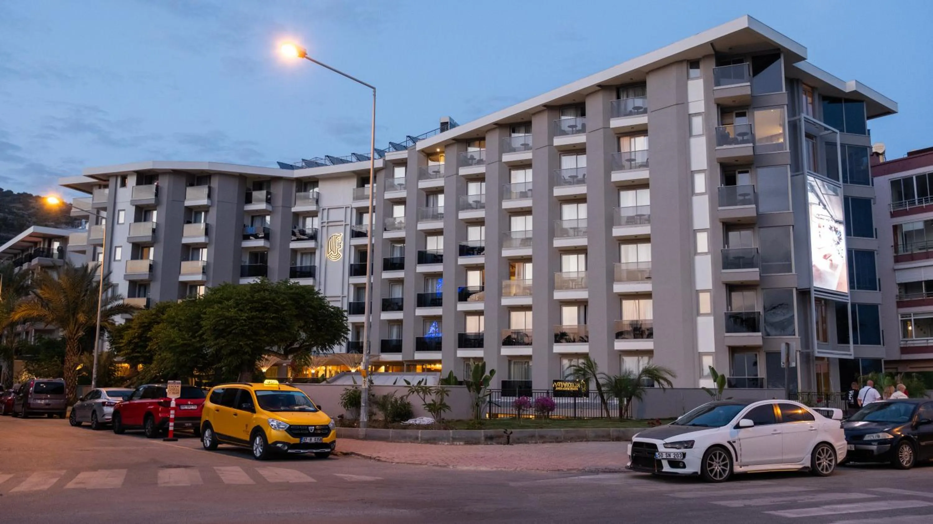 Property building in Kleopatra Dreams Beach Hotel