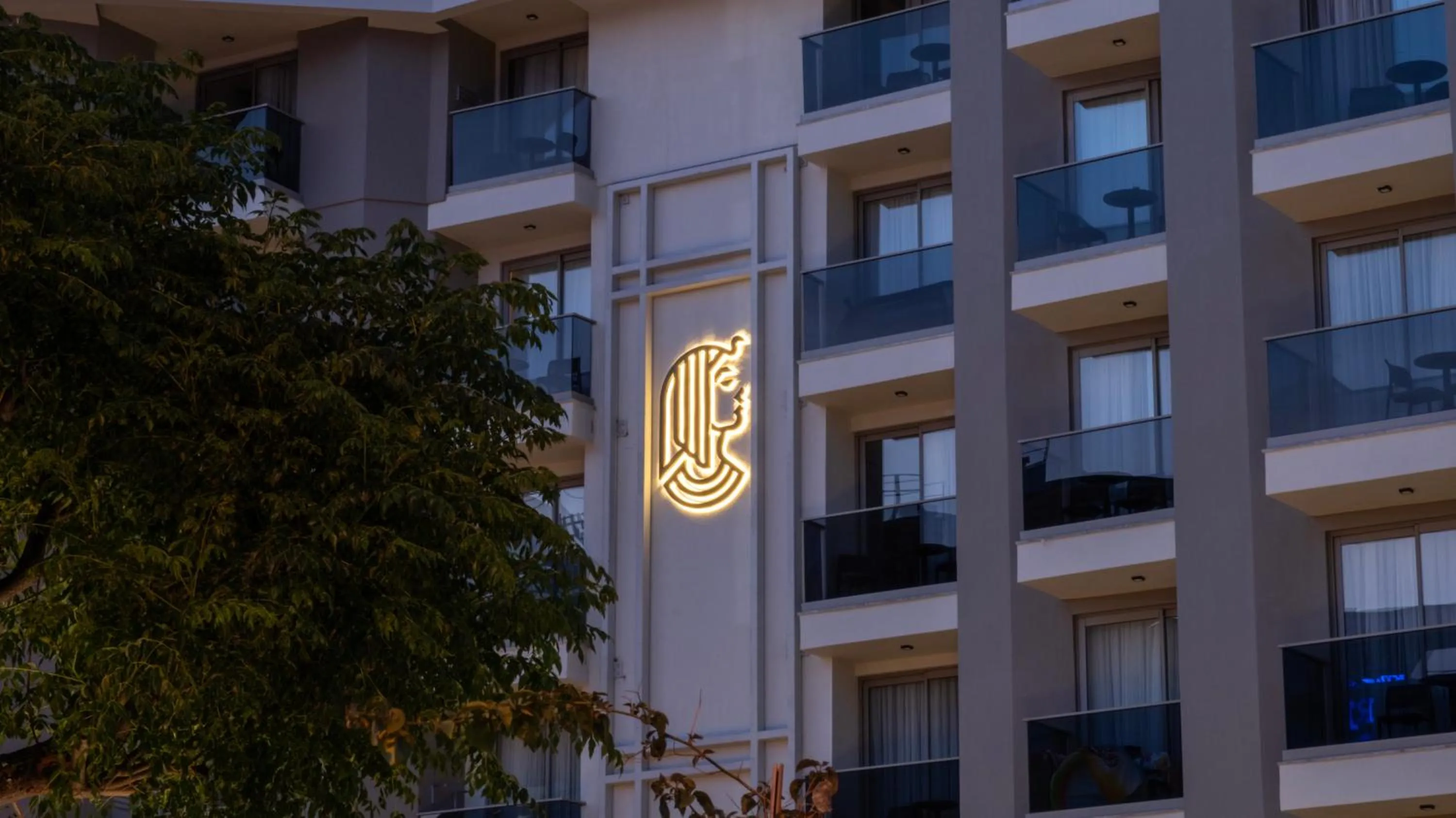 Property building in Kleopatra Dreams Beach Hotel