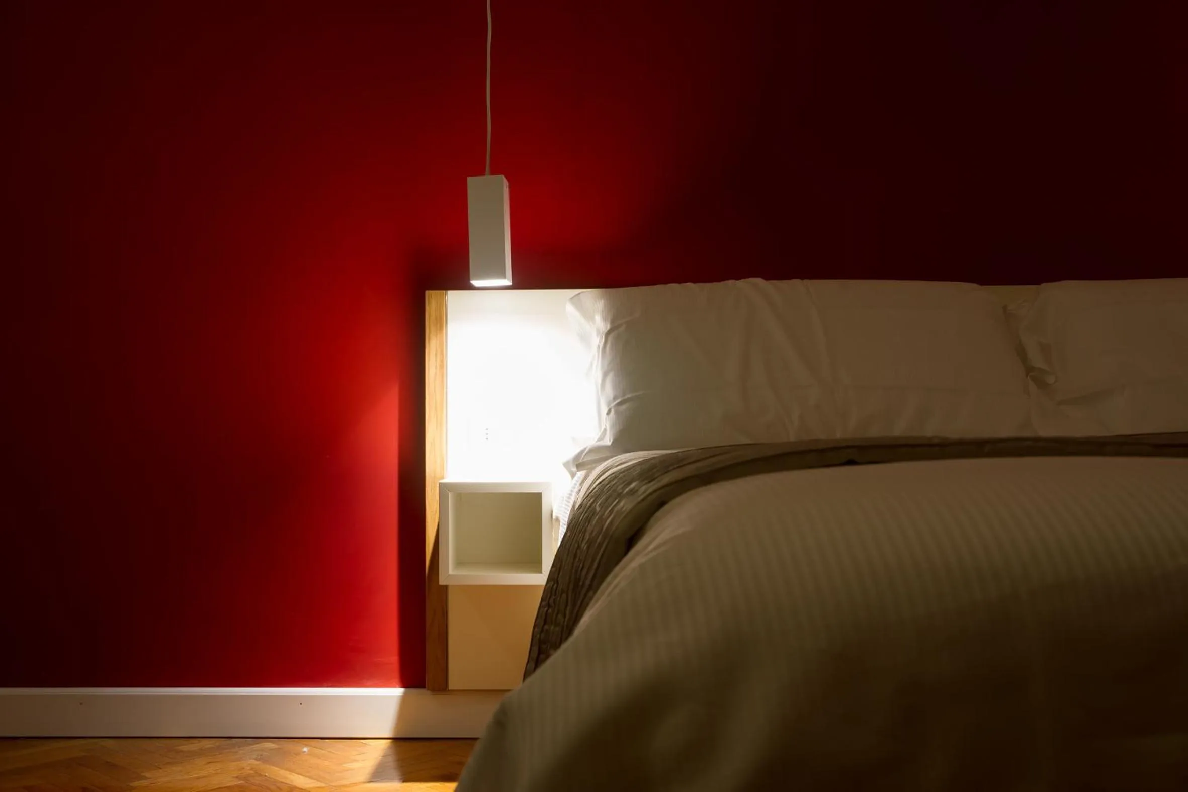 Decorative detail, Bed in Residenza d'Epoca Visacci