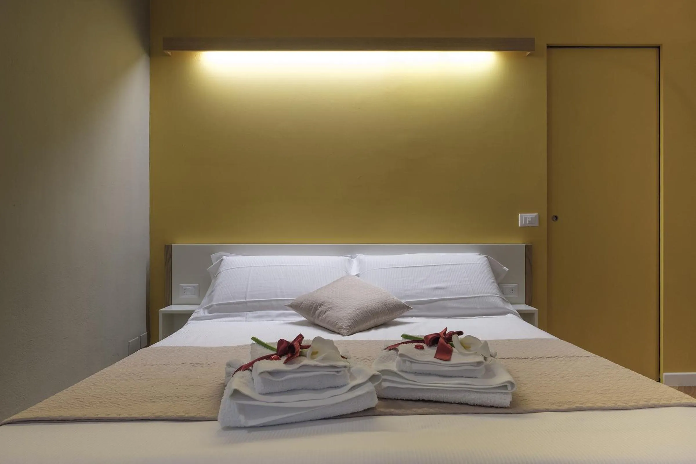 Decorative detail, Bed in Residenza d'Epoca Visacci