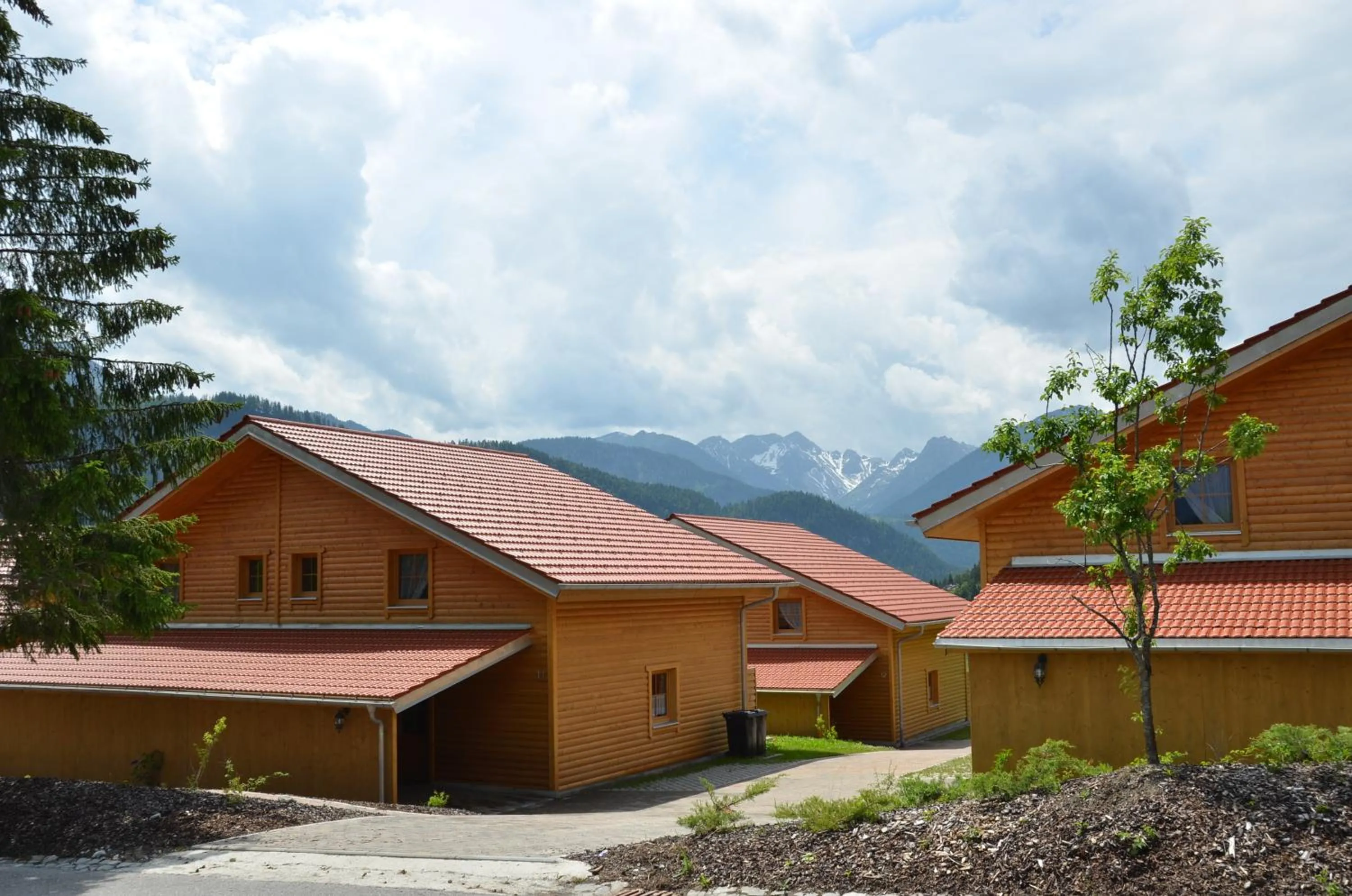 Facade/entrance in Feriendorf am Hahnenkamm