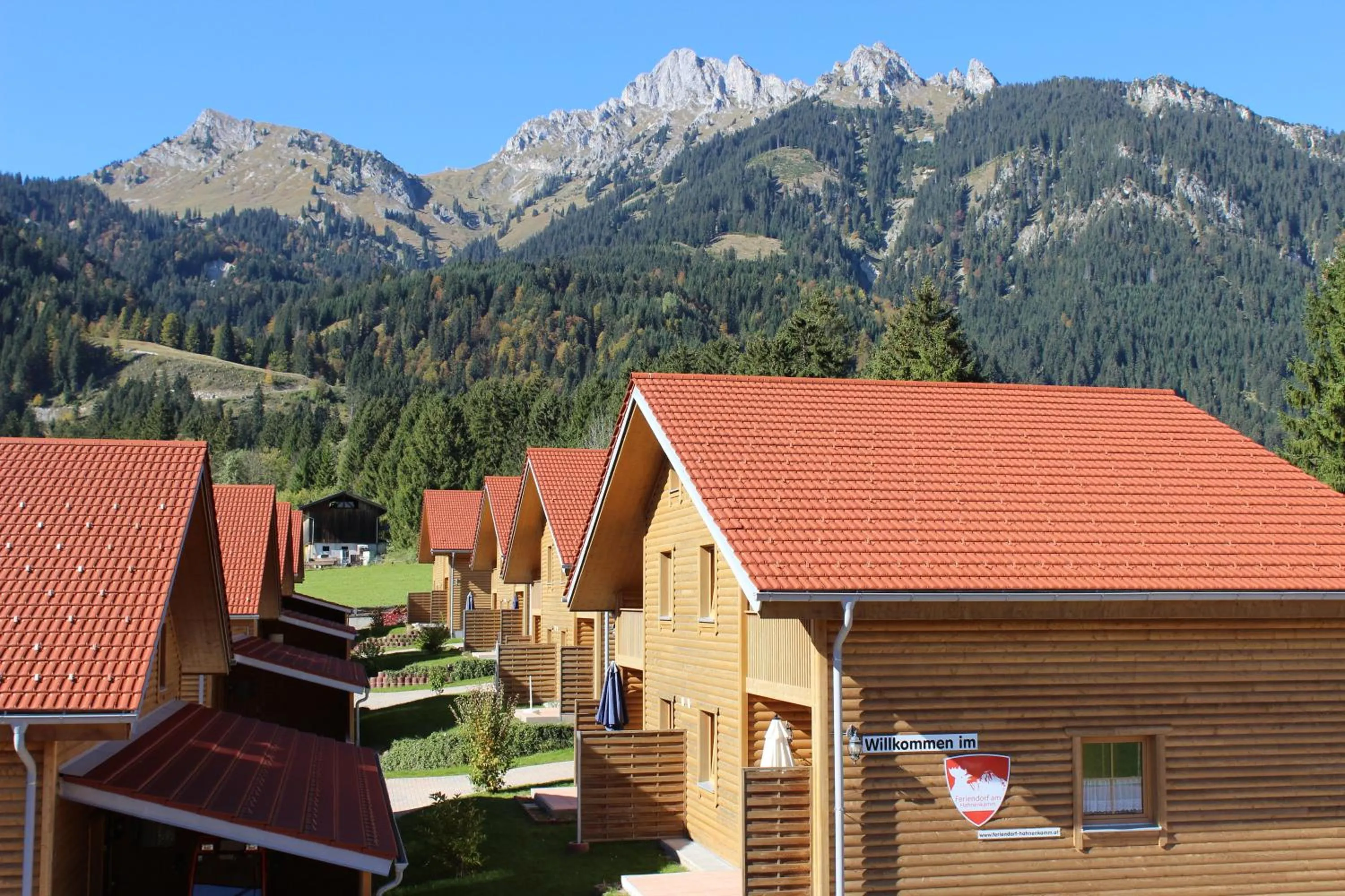 Facade/entrance in Feriendorf am Hahnenkamm