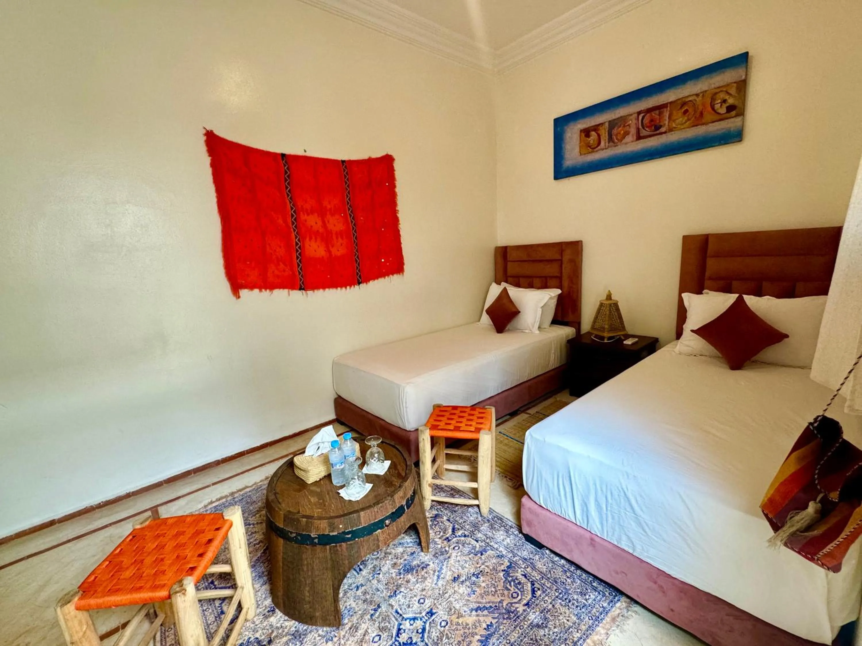 Bedroom, Bed in Riad Iklil