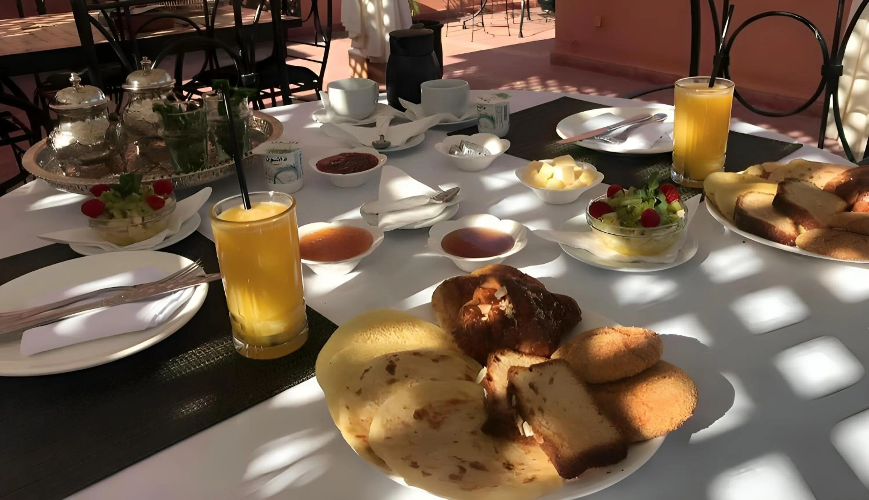 Breakfast in Riad Iklil