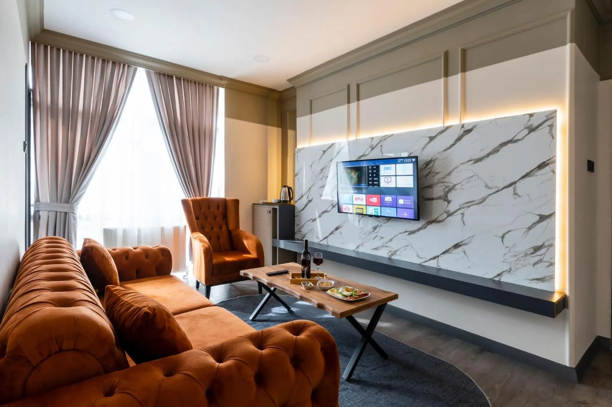 Living room in Kral As Suite Hotel