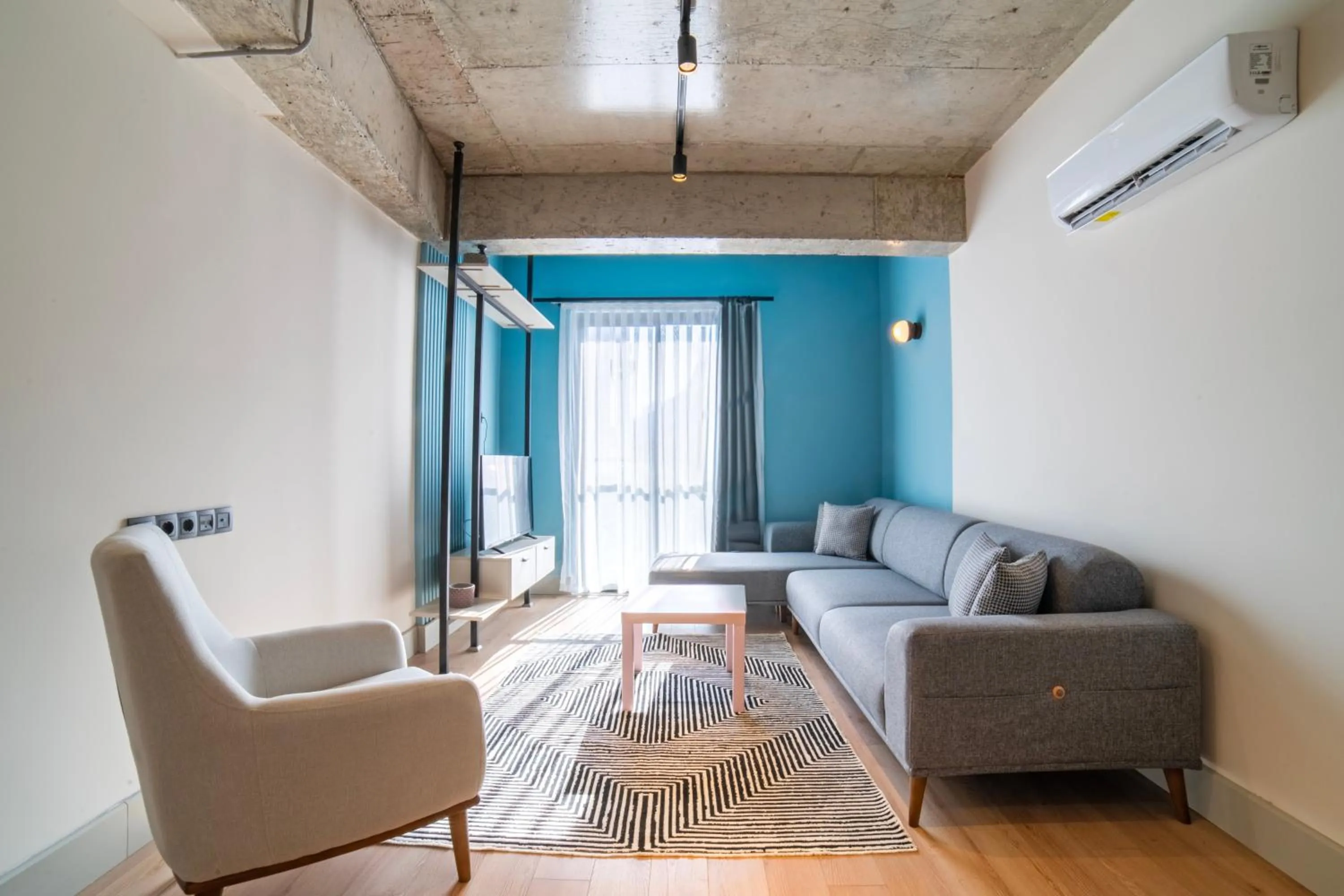 Living room in RudBlu Suites