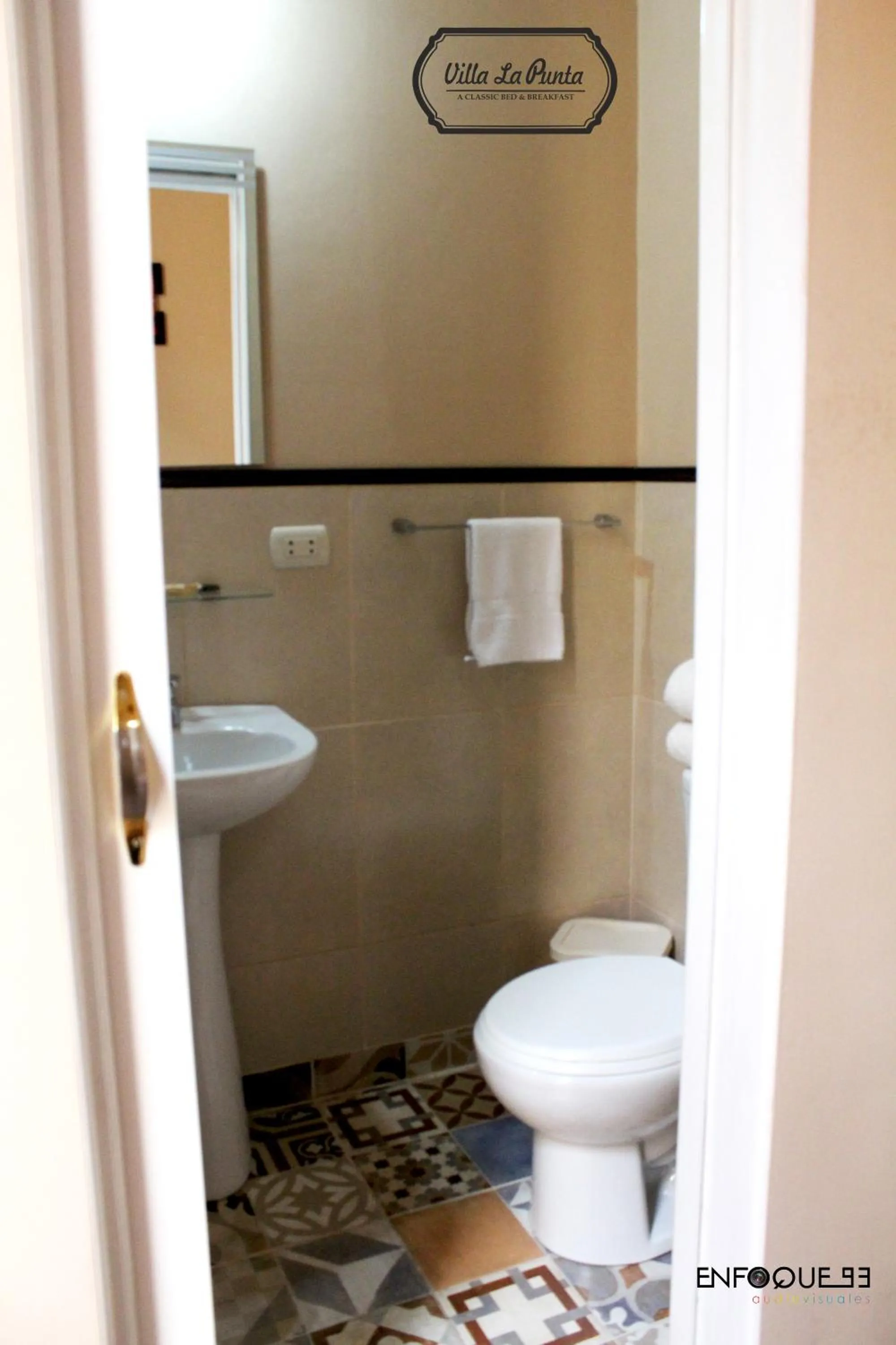 Bathroom in Villa La Punta