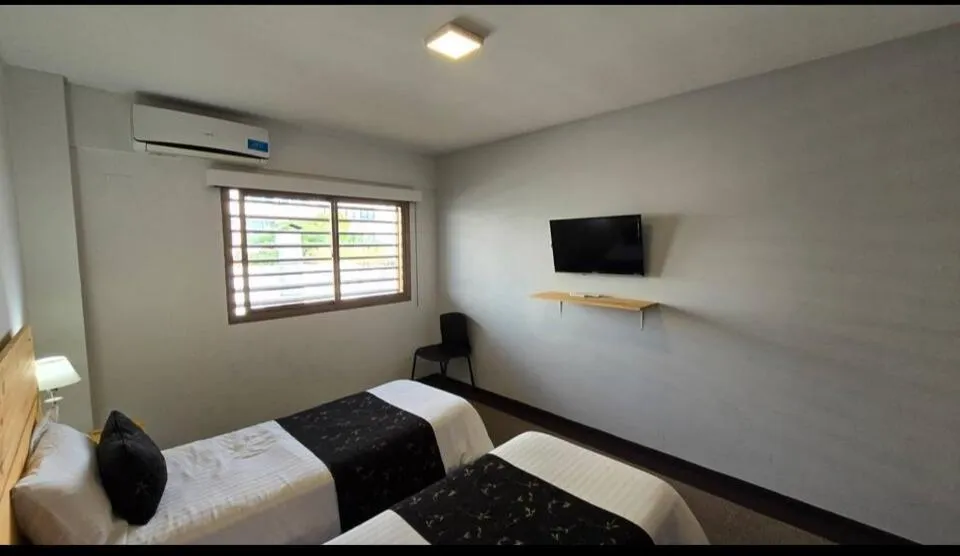 Bed in Santiago Hotel